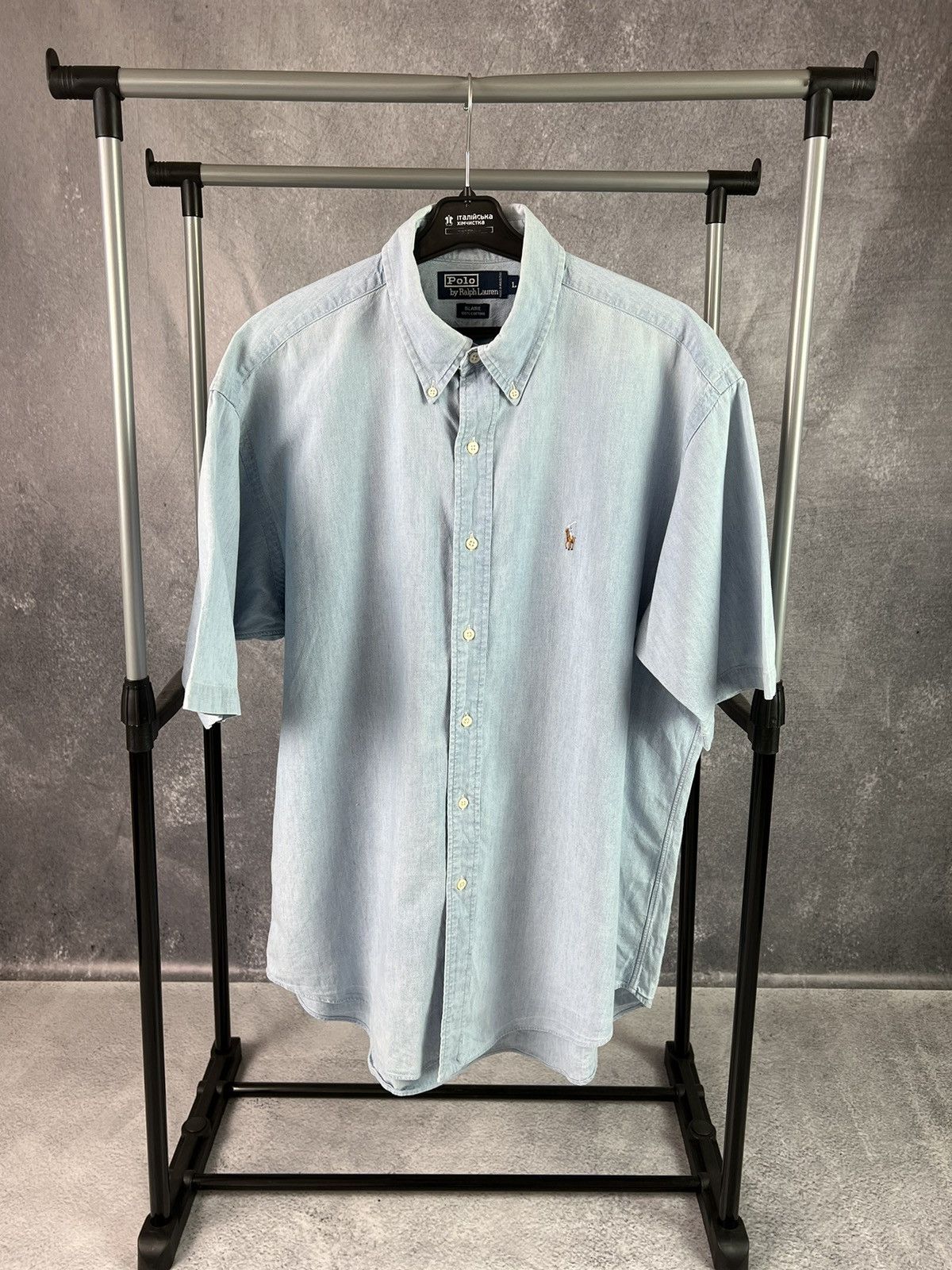 Polo Ralph Lauren × Ralph Lauren × Vintage Vintage polo Ralph Lauren short sleeve shirt Size US L / EU 52-54 / 3 - 1 Thumbnail