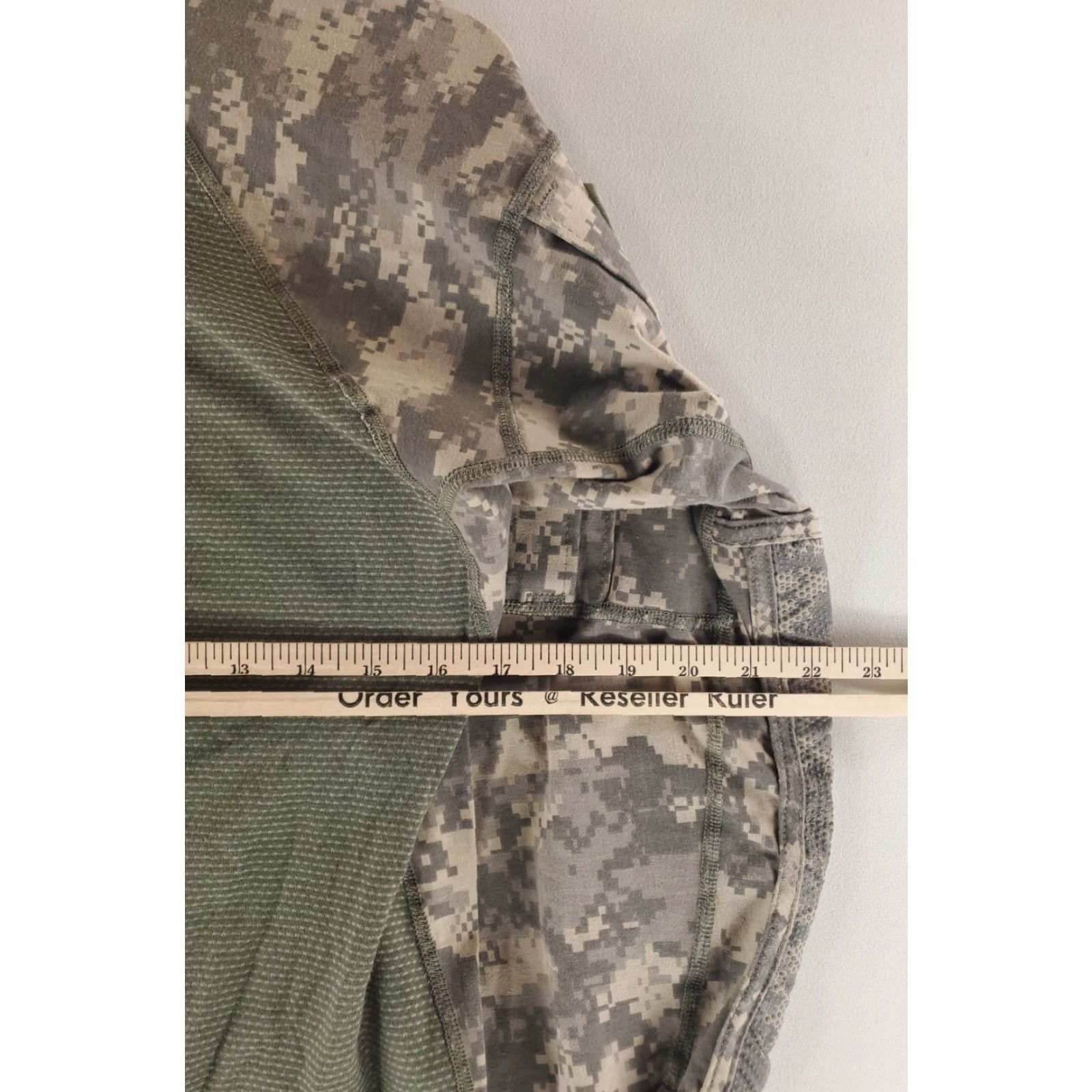 Vintage Massif US Military Army Combat Shirt Digital Camo Green Gray Mens M Size US M / EU 48-50 / 2 - 5 Thumbnail