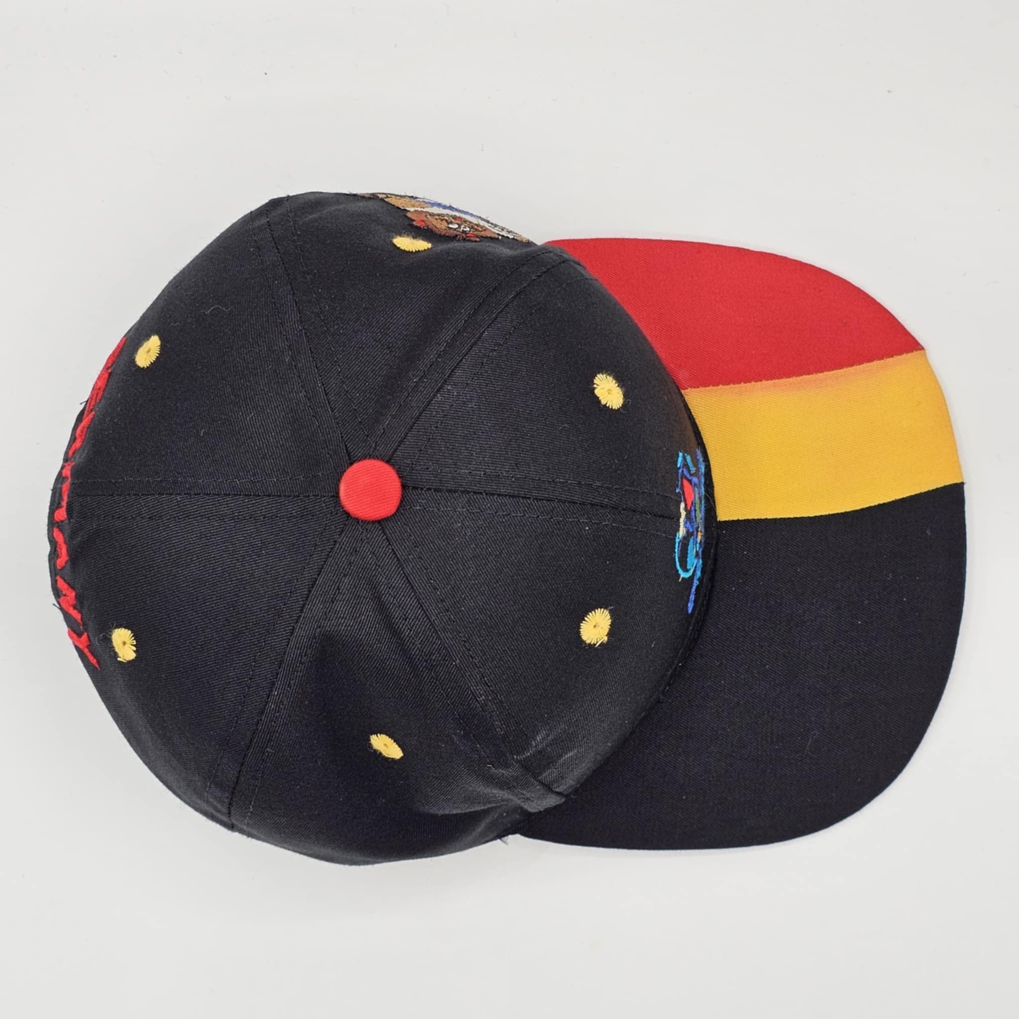 UEFA × Vintage Germany Soccer Vintage 90s Euro 96 England Snapback Hat Size ONE SIZE - 4 Thumbnail