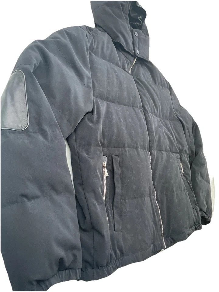 MCM Monogram Black Down Puffer Jacket