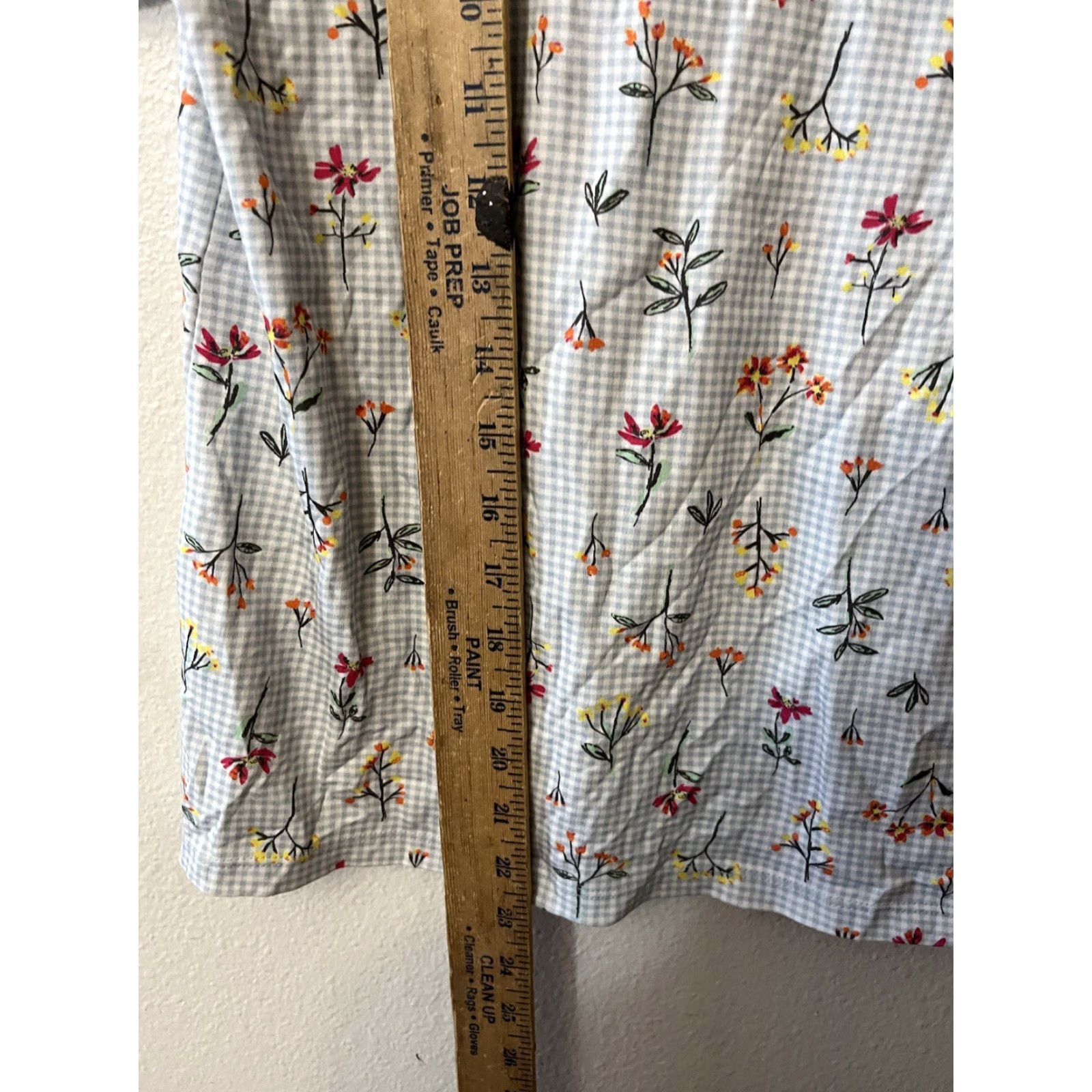 Lands' End VINTAGE Lands' End Shirt Women's S Regular Blue Floral Polo Knit Crew Neck Long Sleeve Pullover Beach Preppy 4-6 Mens Womens Size S / US 4 / IT 40 - 4 Thumbnail