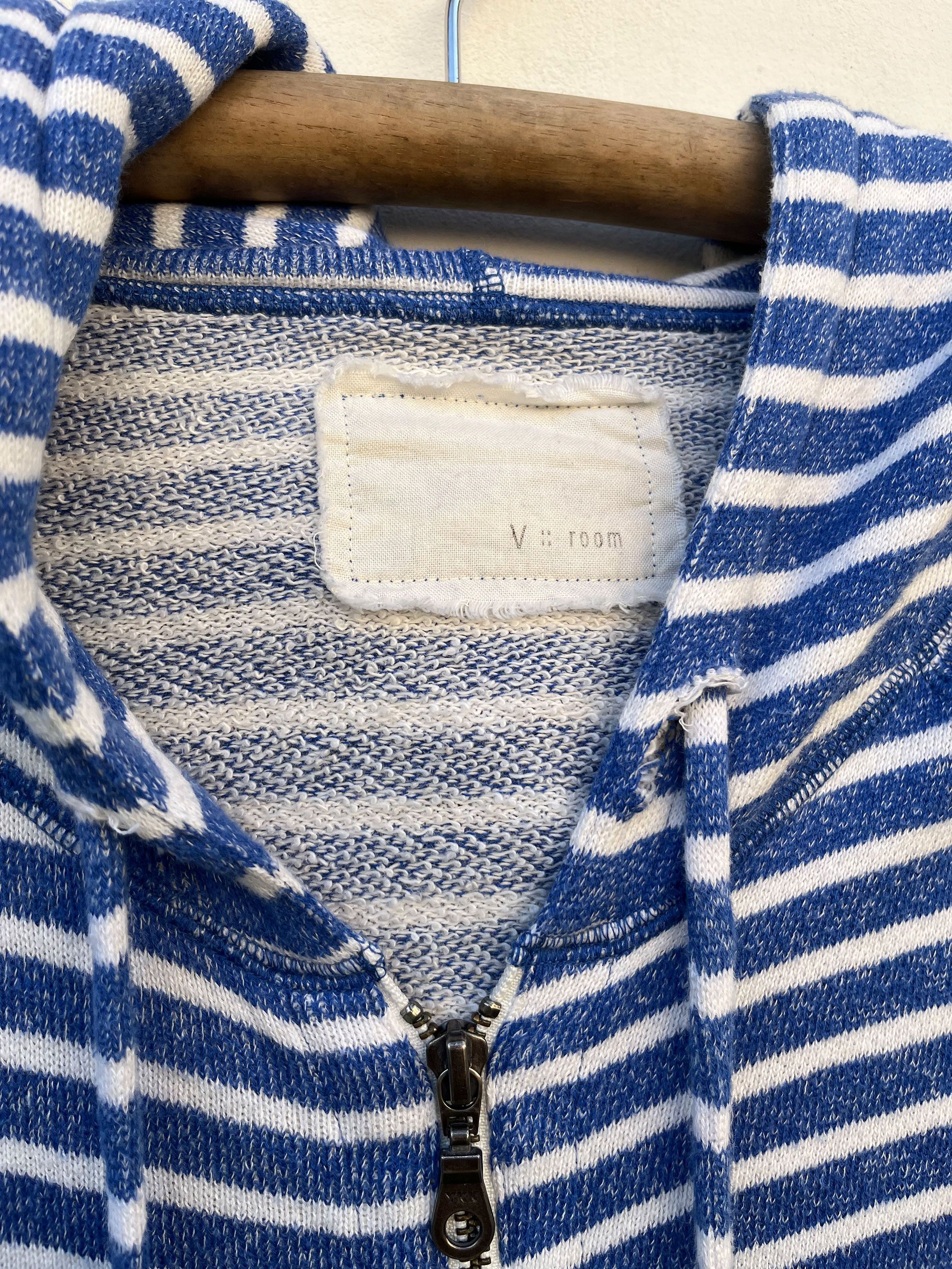 Designer × Japanese Brand 12LBS Made in Japan V Room Gradient Sweater Zipper Size US S / EU 44-46 / 1 - 2 Thumbnail