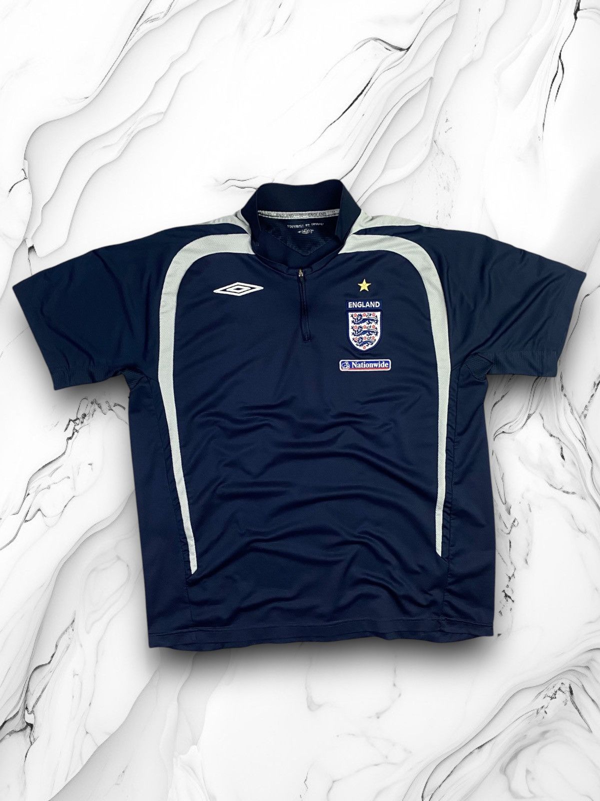 Umbro × Vintage Vintage Umbro Training Football Soccer Jersey Size US L / EU 52-54 / 3 - 1 Thumbnail