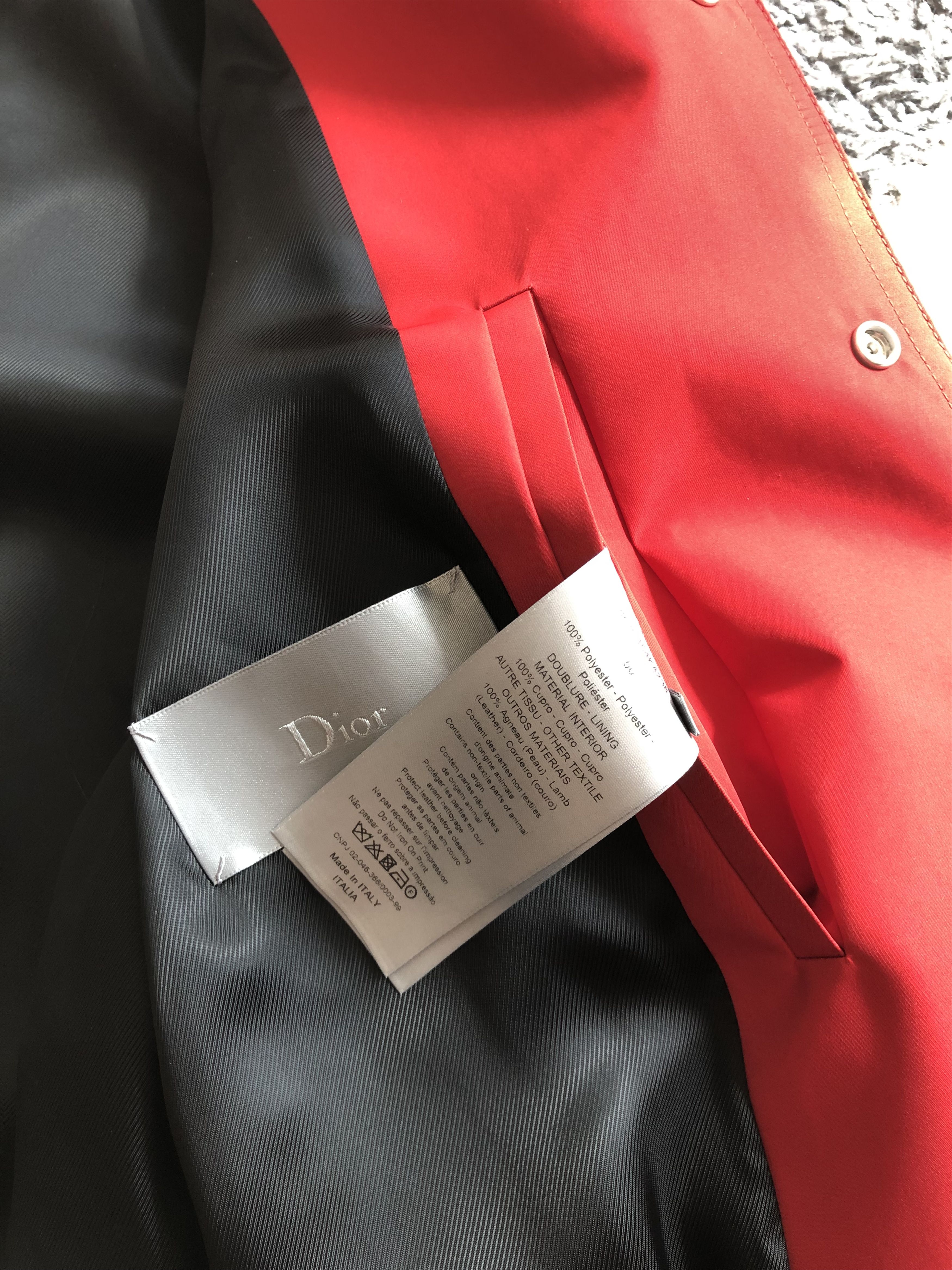 Dior DIOR HOMME Paris Varsity Bomber Jacket (SS18) Size US M / EU 48-50 / 2 - 9 Thumbnail