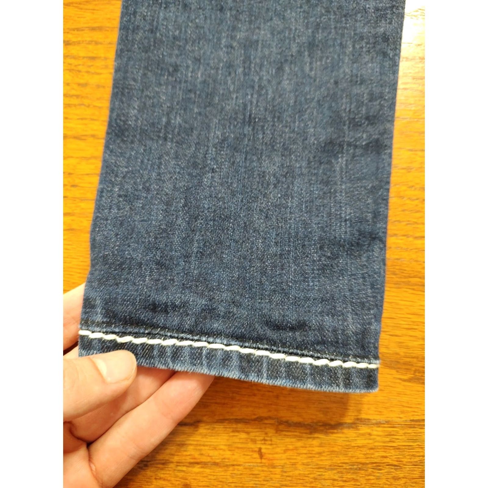 Vintage Rock Revival Jen Skinny Jeans Womens Tag 26 X 27 Inseam Blue Denim Size 26" / US 2 / IT 38 - 6 Thumbnail
