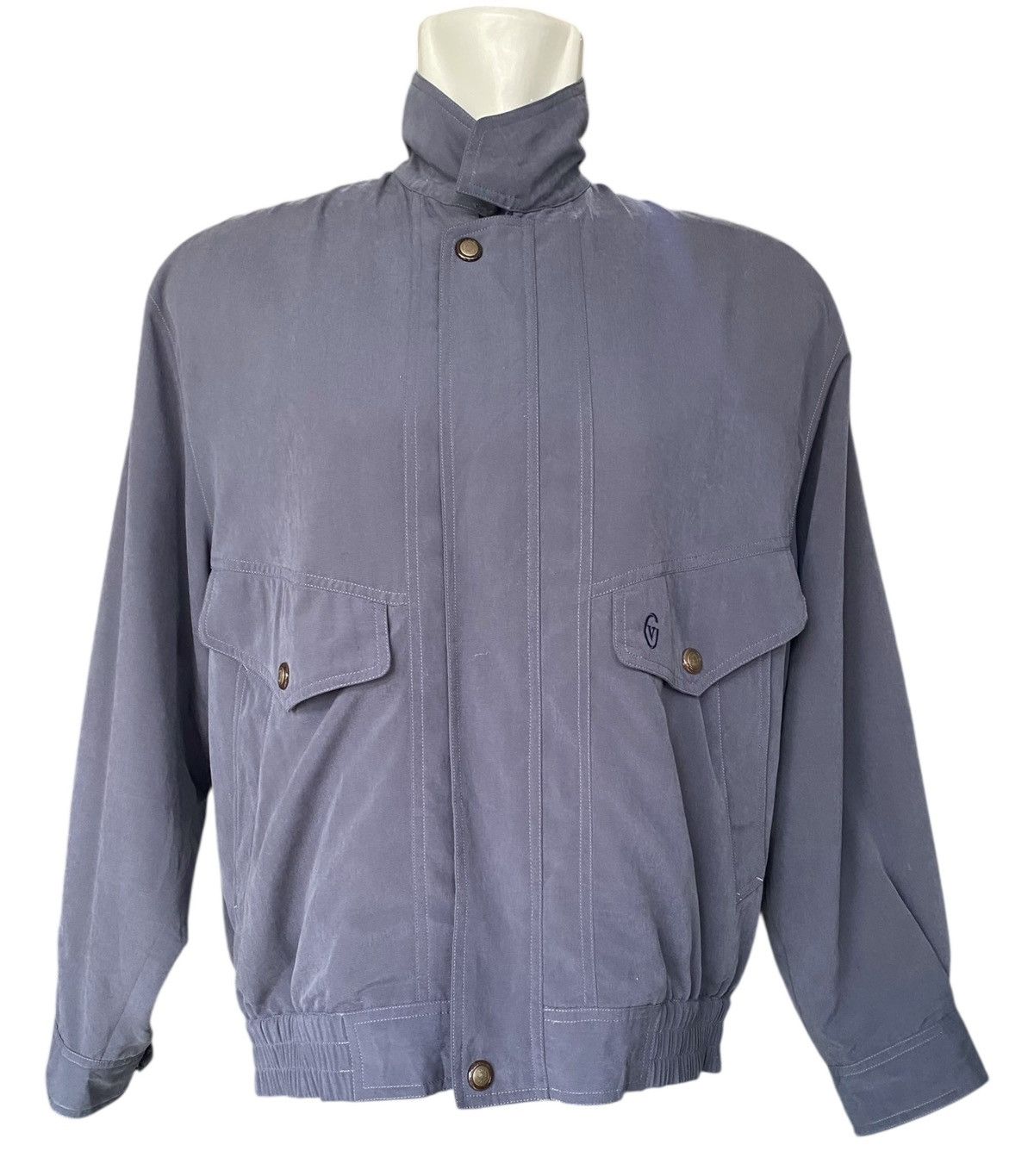 Gianni Valentino Vintage GIANNI VALENTINO Light Zipper Jacket Size US M / EU 48-50 / 2 - 1 Thumbnail