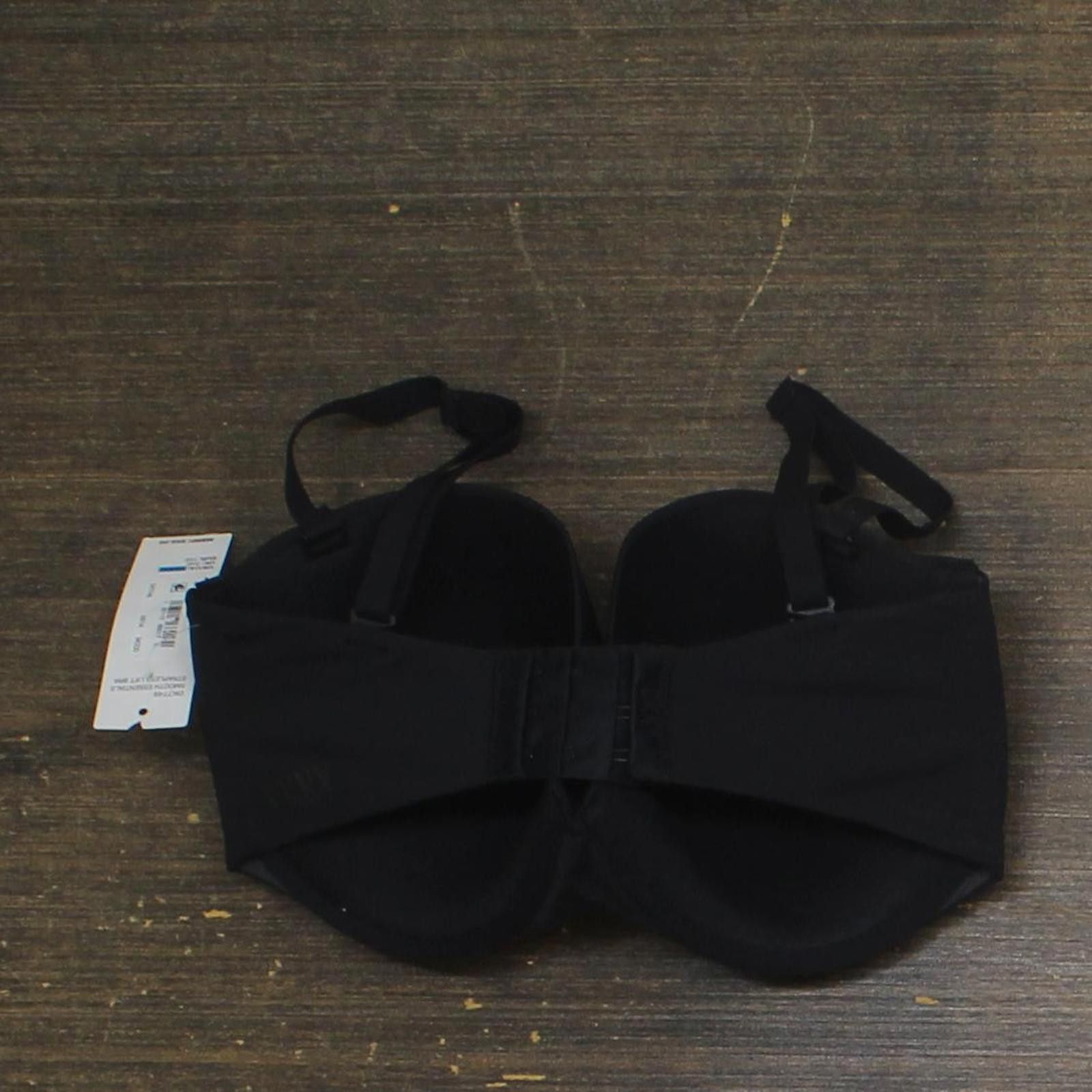 DKNY Dkny Smooth Essentials Strapless Bra Dk7749 Black 34ddd Size ONE SIZE - 2 Thumbnail