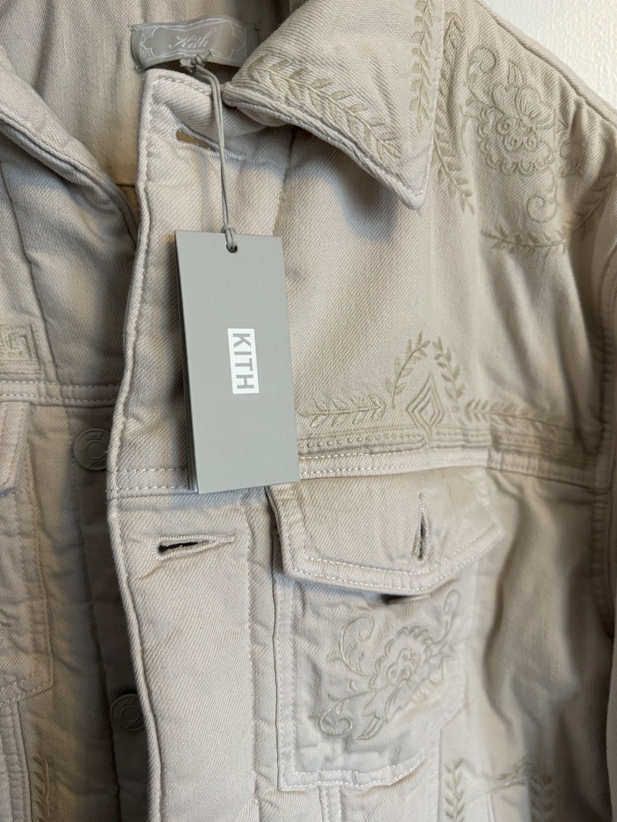 Kith NWT Kith Puffed Jase Denim Jacket- Session Size US XS / EU 42 / 0 - 7 Thumbnail
