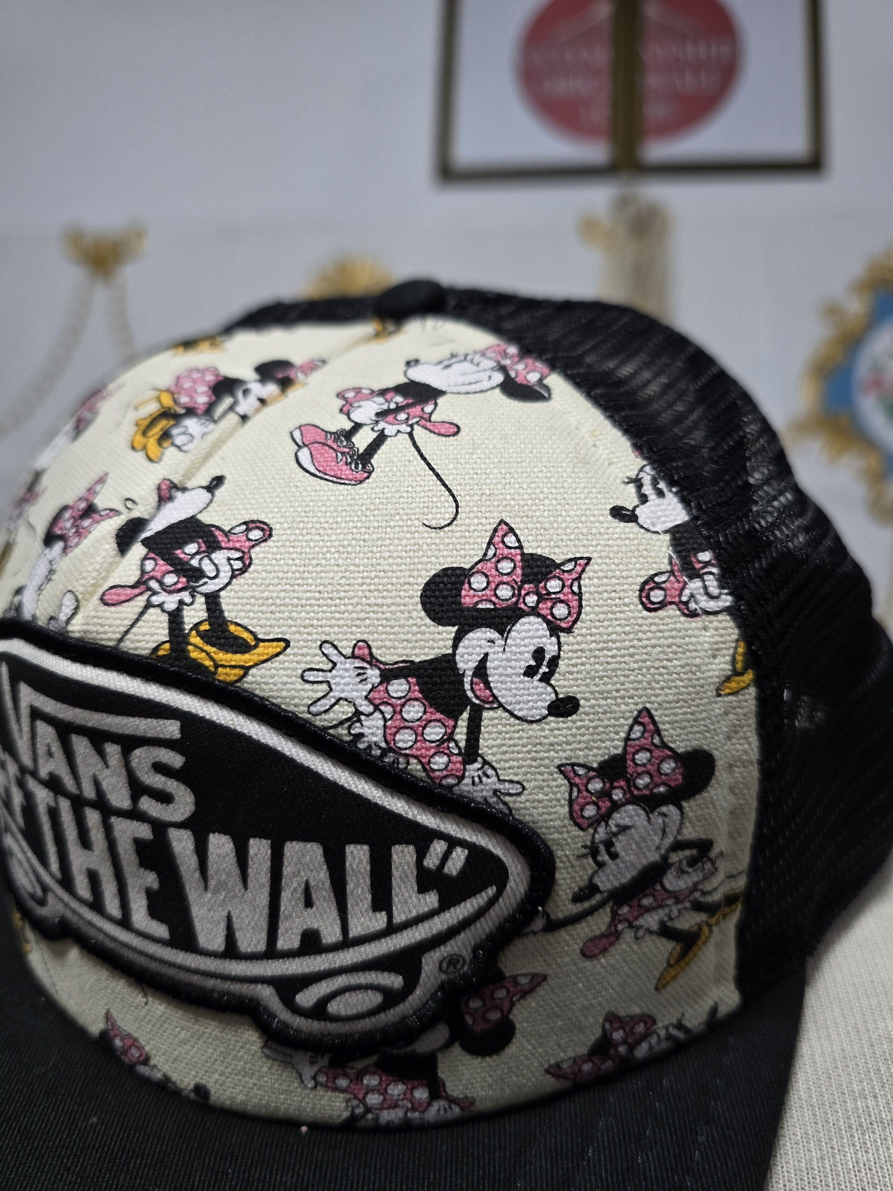 Disney × Vans Vans x Disney Minnie Mouse trucker hat .RARE. Onesize Size ONE SIZE - 9 Thumbnail