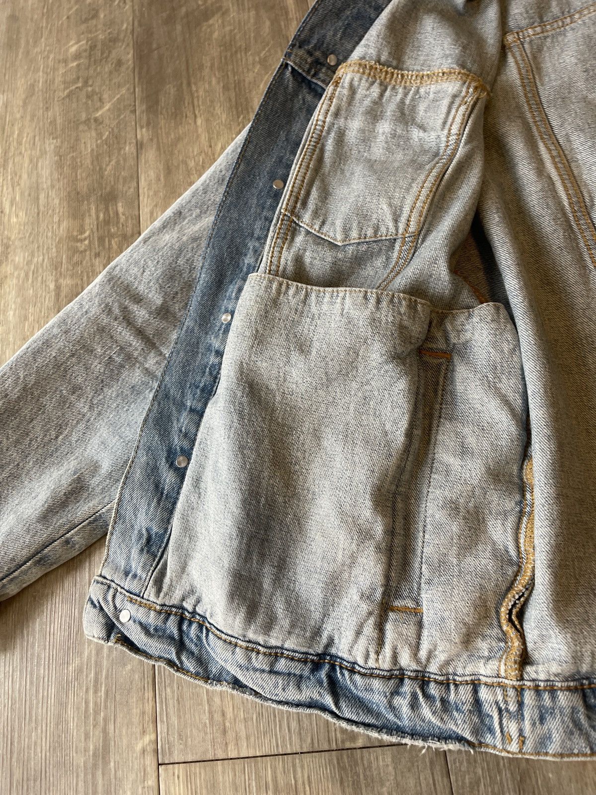 Zara Graphic denim jacket Size US L / EU 52-54 / 3 - 9 Thumbnail