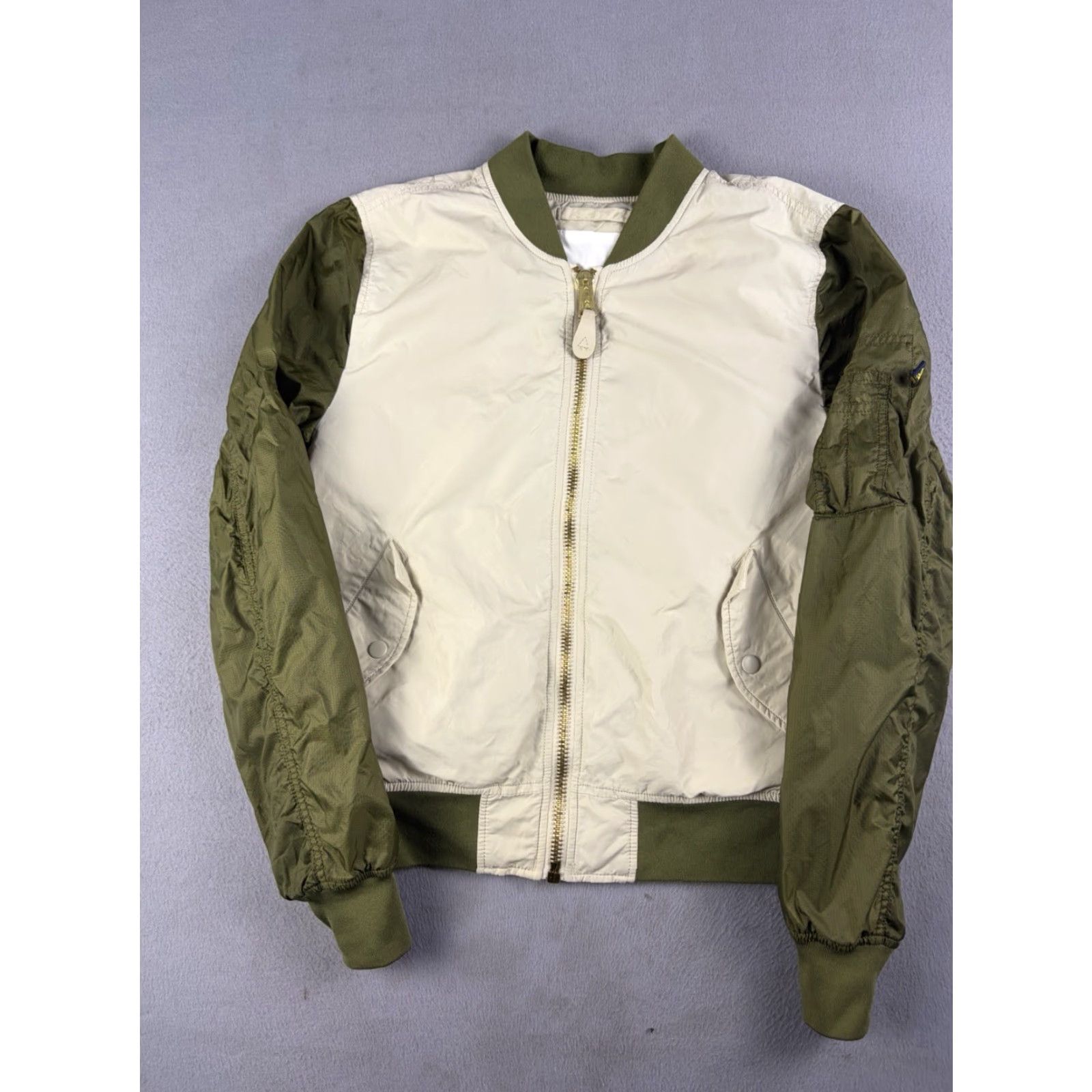 Alpha Industries VINTAGE Alpha Industries Bomber MA-1 Jacket Reversible Green Mens Small 1963 Flyer's 1963 Size US S / EU 44-46 / 1 - 2 Thumbnail