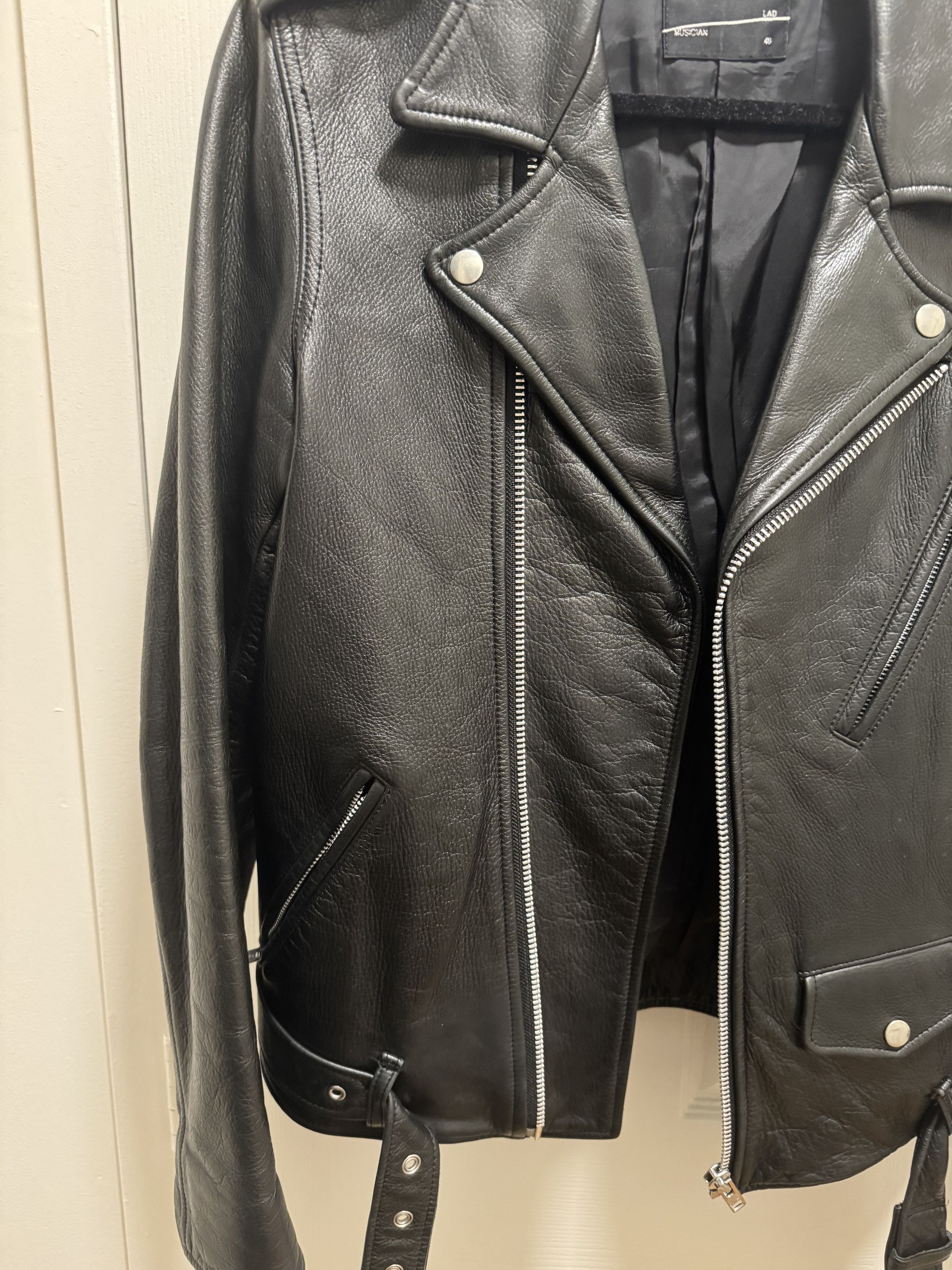 Lad Musician Lad Musician Riders Leather Jacket Size US S / EU 44-46 / 1 - 4 Thumbnail