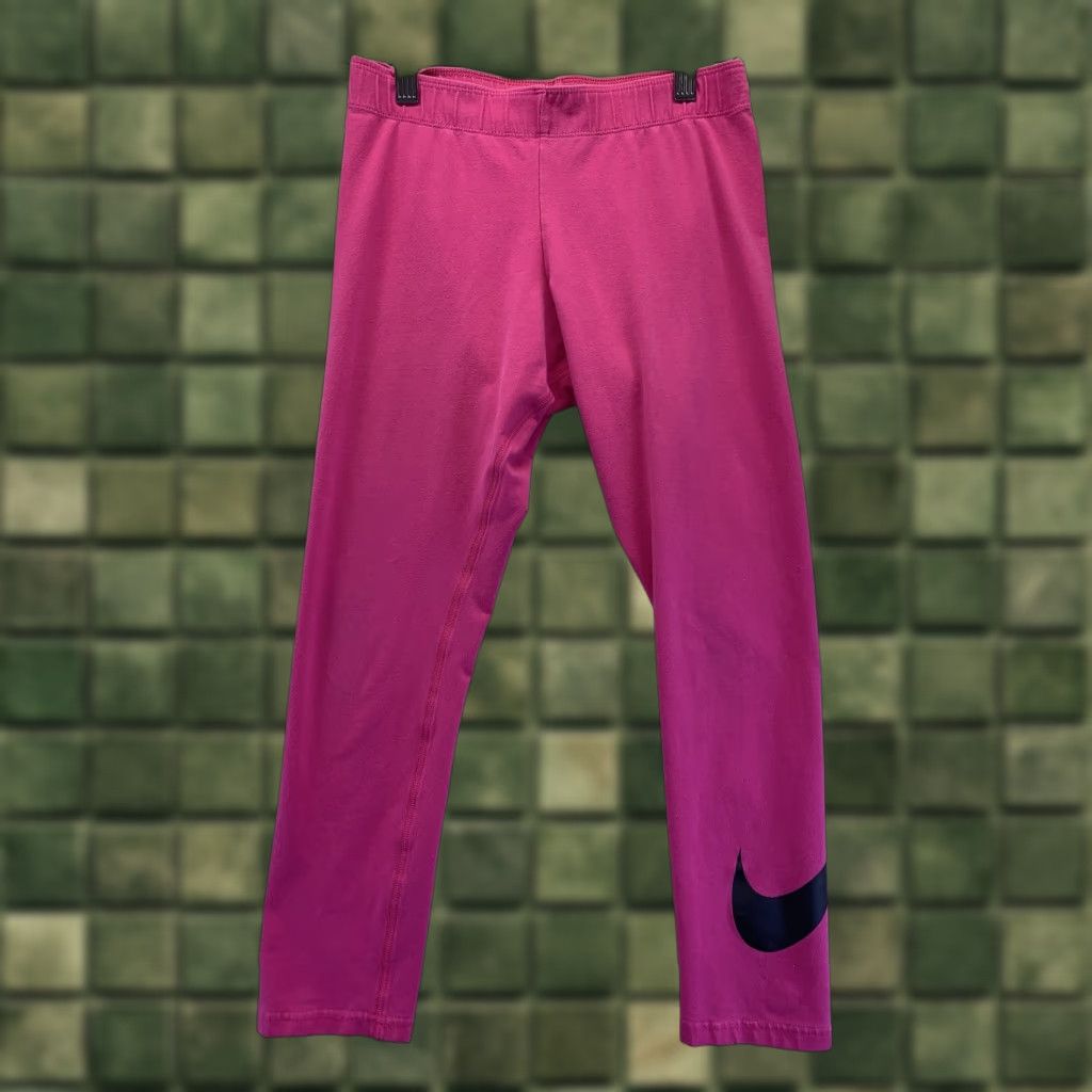 Nike Nike Leggings Womens Crop Pink Skinny SZ S-5301 Size 28" / US 6 / IT 42 - 1 Thumbnail