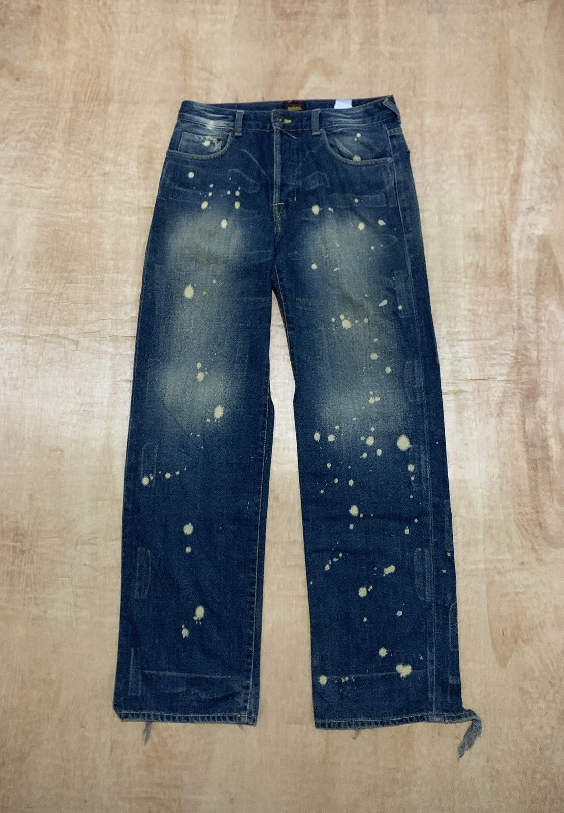 If Six Was Nine × Japanese Brand × Von Dutch Vintage Von Dutch American Made Forever Denim Jeans Size US 31 - 2 Thumbnail