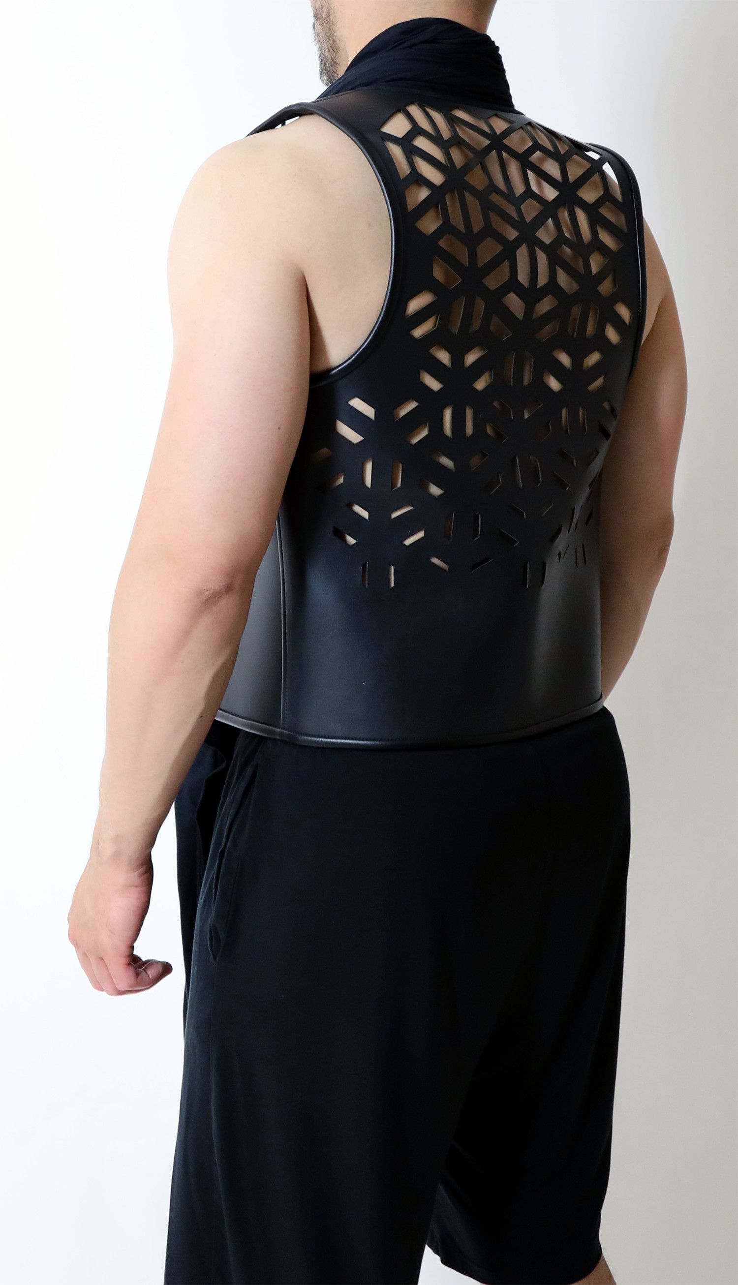 Other Leather Vest with Cloak Size US M / EU 48-50 / 2 - 1 Thumbnail