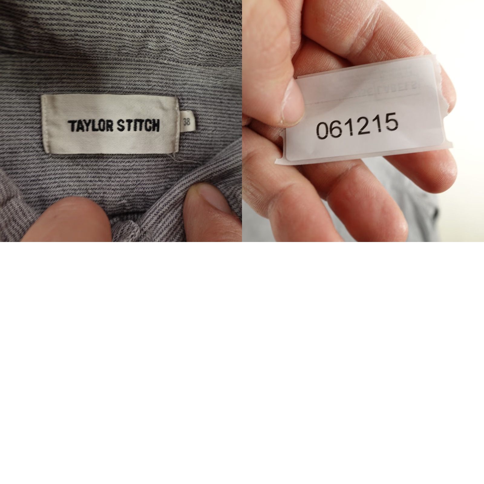 Taylor Stitch Taylor Stitch Shirt Men Small Size 38 Gray Linen Striped Button-Up Long Sleeve Casual Size US S / EU 44-46 / 1 - 8 Thumbnail