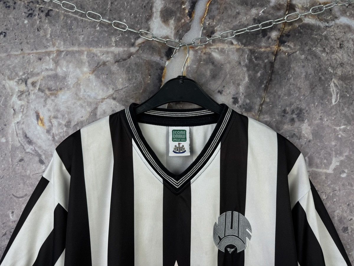 Vintage Score Draw Newcastle United Jersey 1983-1984 Retro Football Size US XL / EU 56 / 4 - 2 Thumbnail