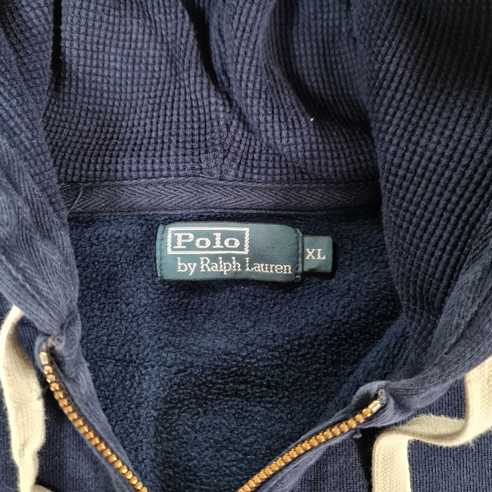 Polo Ralph Lauren Polo Ralph Lauren Hoodie Mens Navy Blue XL Full Zip Fleece Logo Pockets Size US M / EU 48-50 / 2 - 3 Thumbnail