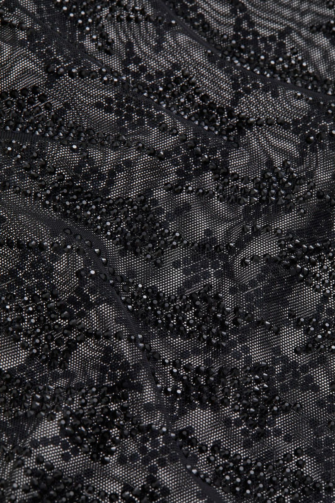 Mugler New Set Mugler x H&M Rhinestone Embellished Mesh Top+ Tights Size M / US 6-8 / IT 42-44 - 23 Thumbnail