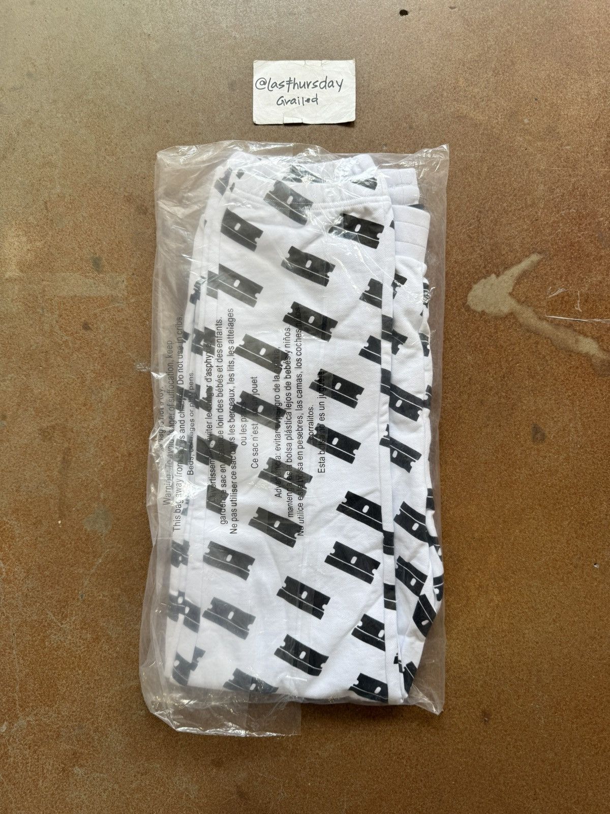G59 Records $UICIDEBOY$ G59 Records Razor Sweatpants White Medium Size US 32 / EU 48 - 14 Thumbnail