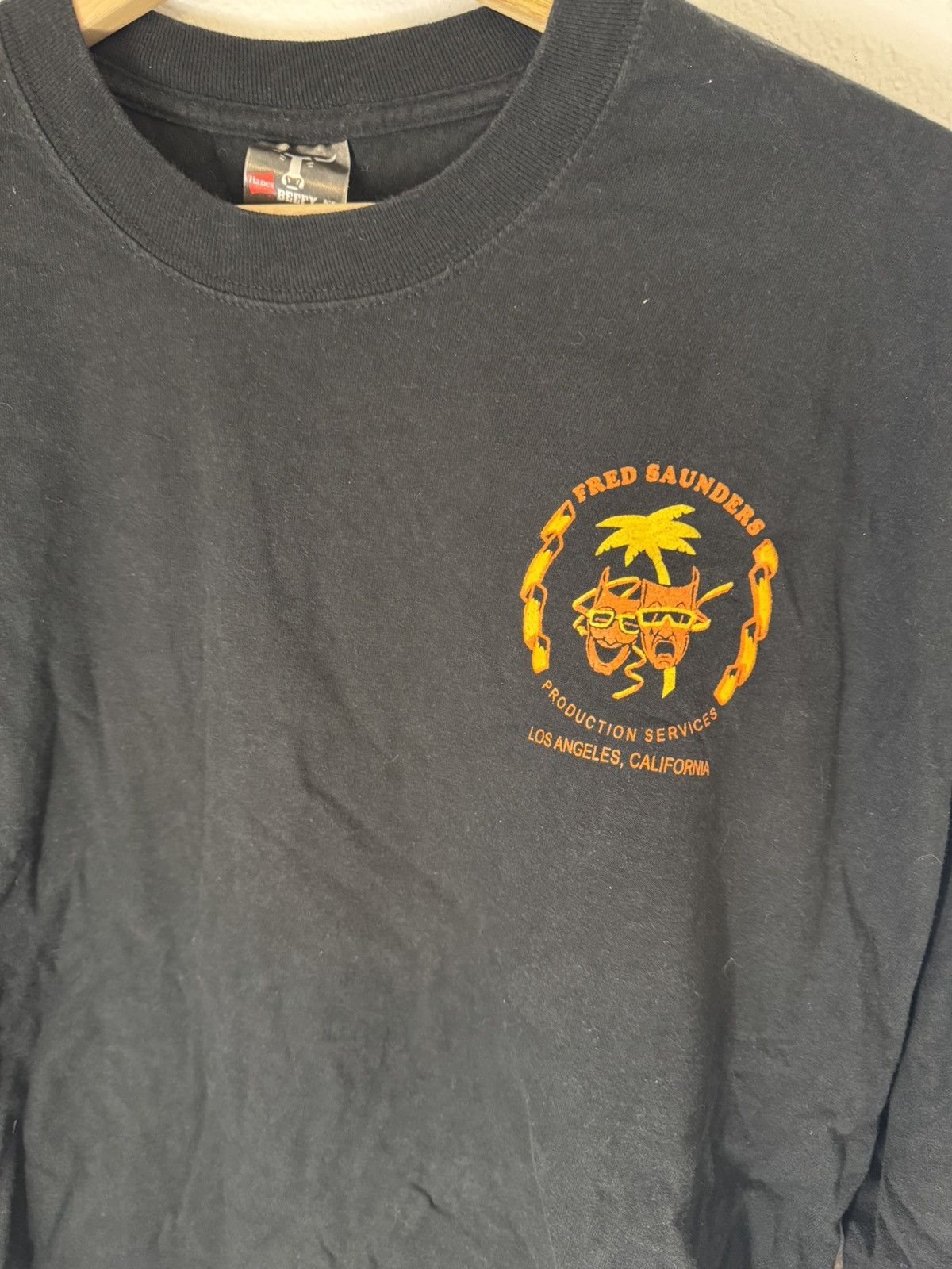 Hanes Vintage tour production long sleeve Size US XL / EU 56 / 4 - 2 Thumbnail
