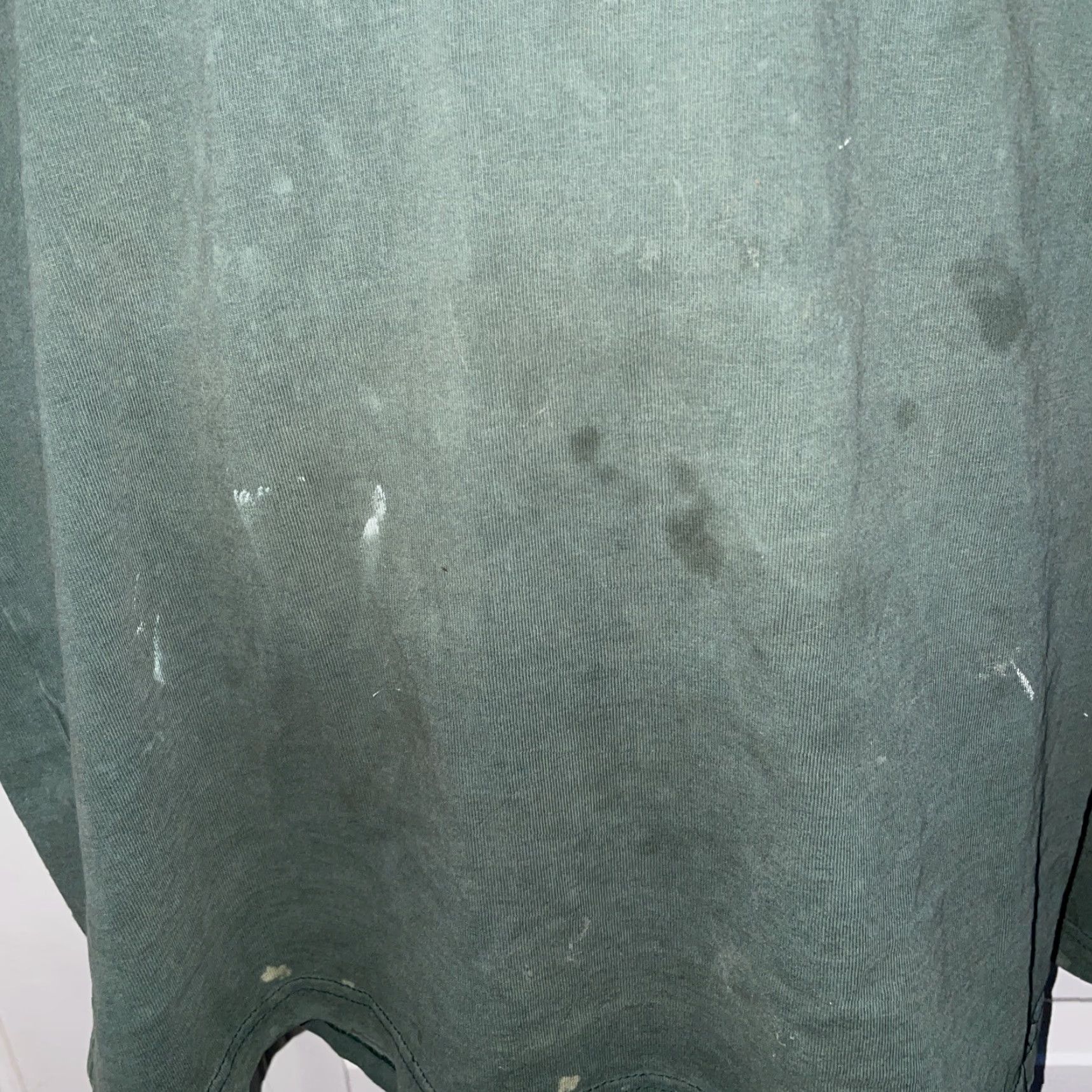 Carhartt VINTAGE Carhartt Shirt Mens L Green Distressed T-Shirt Size US L / EU 52-54 / 3 - 3 Thumbnail