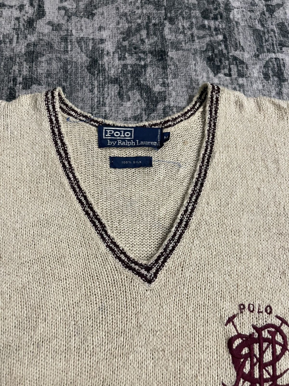 Polo Ralph Lauren Vintage Polo Ralph Lauren Silk Vest Size US M / EU 48-50 / 2 - 8 Thumbnail