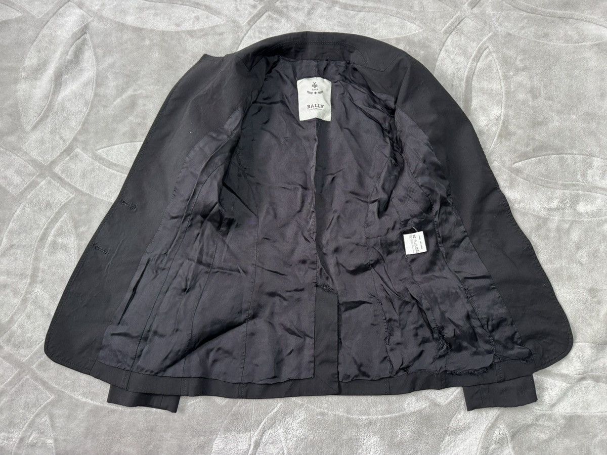 Bally Bally Switzerland Suit Jacket Blazer Wool Black size 34 XS Size XS / US 0-2 / IT 36-38 - 3 Thumbnail