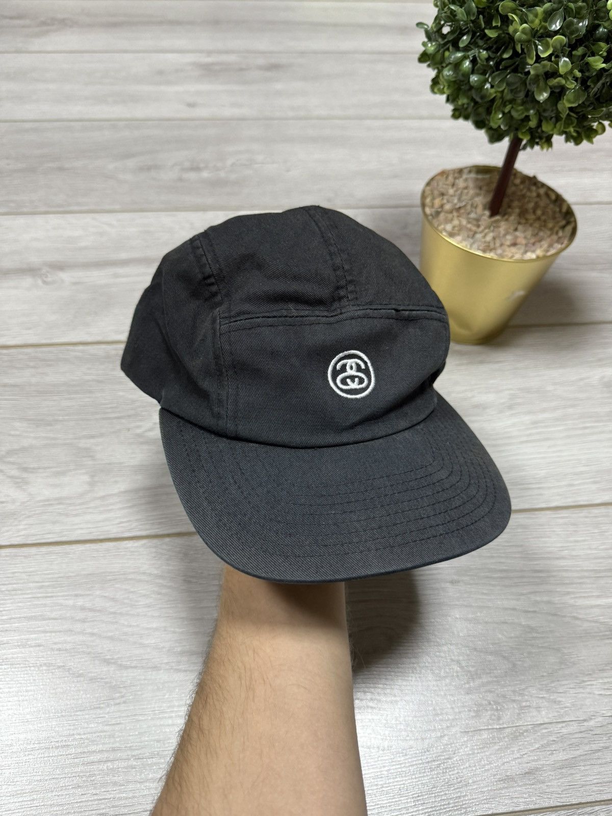 Stussy Stussy faded SS logo vintage cap hat Size ONE SIZE - 1 Thumbnail