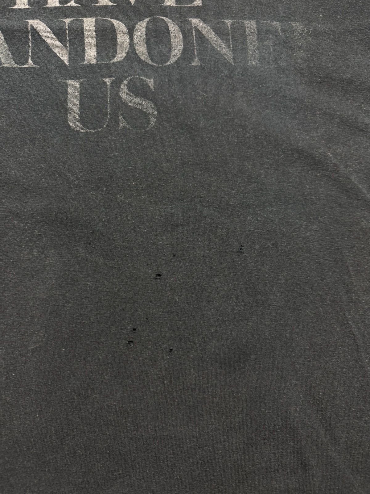 Band Tees × Vintage Vintage 00s All our gods have abandoned us faded washed tee Size US L / EU 52-54 / 3 - 7 Thumbnail