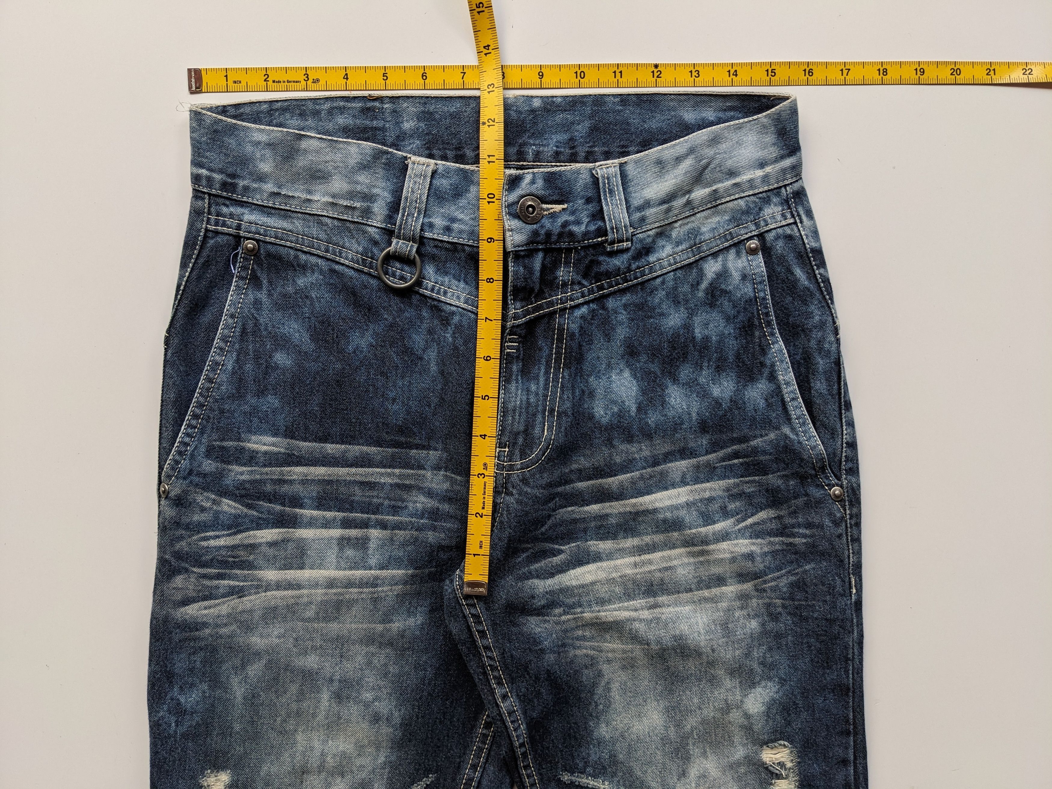 Japanese Brand × Le Grande Bleu (L.G.B.) Anti Label jeans stone wash flare jeans Size US 32 / EU 48 - 8 Thumbnail