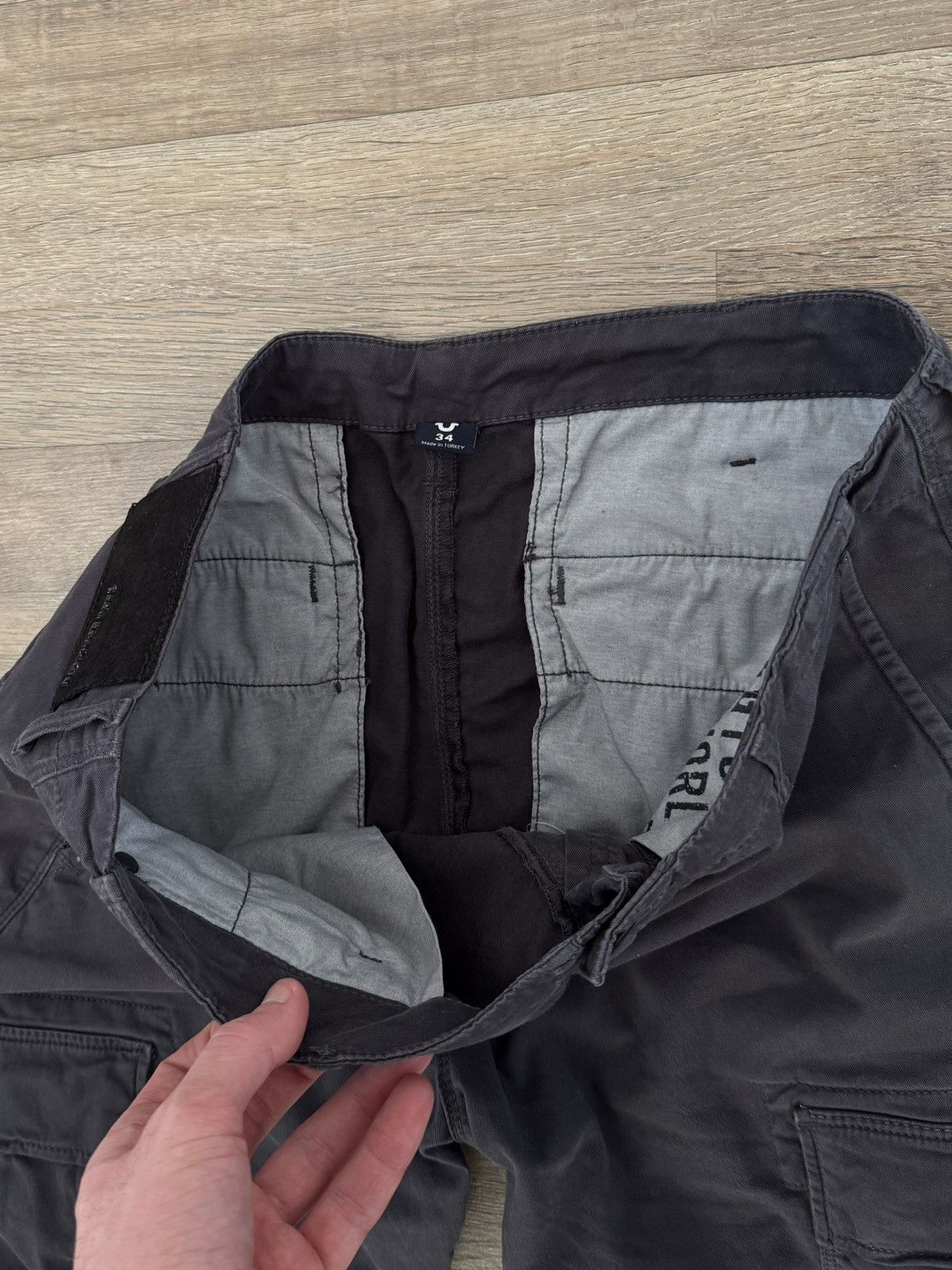 True Religion Vintage Y2K True Religion Cargo Avant- Garde Rare Pants Size US 32 / EU 48 - 14 Thumbnail