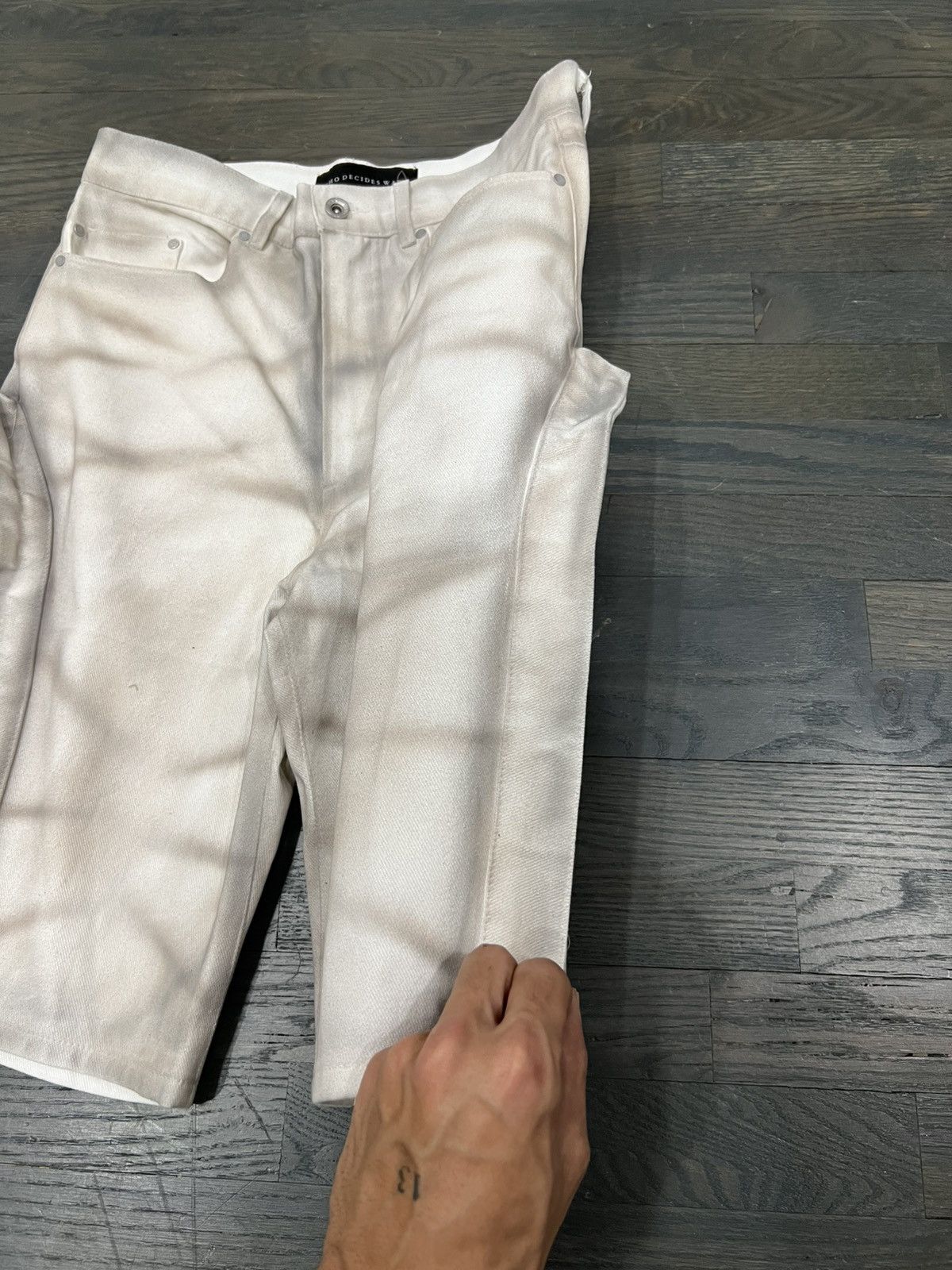 Who Decides War Stain glass cargo pocket shorts Size US 30 / EU 46 - 5 Thumbnail