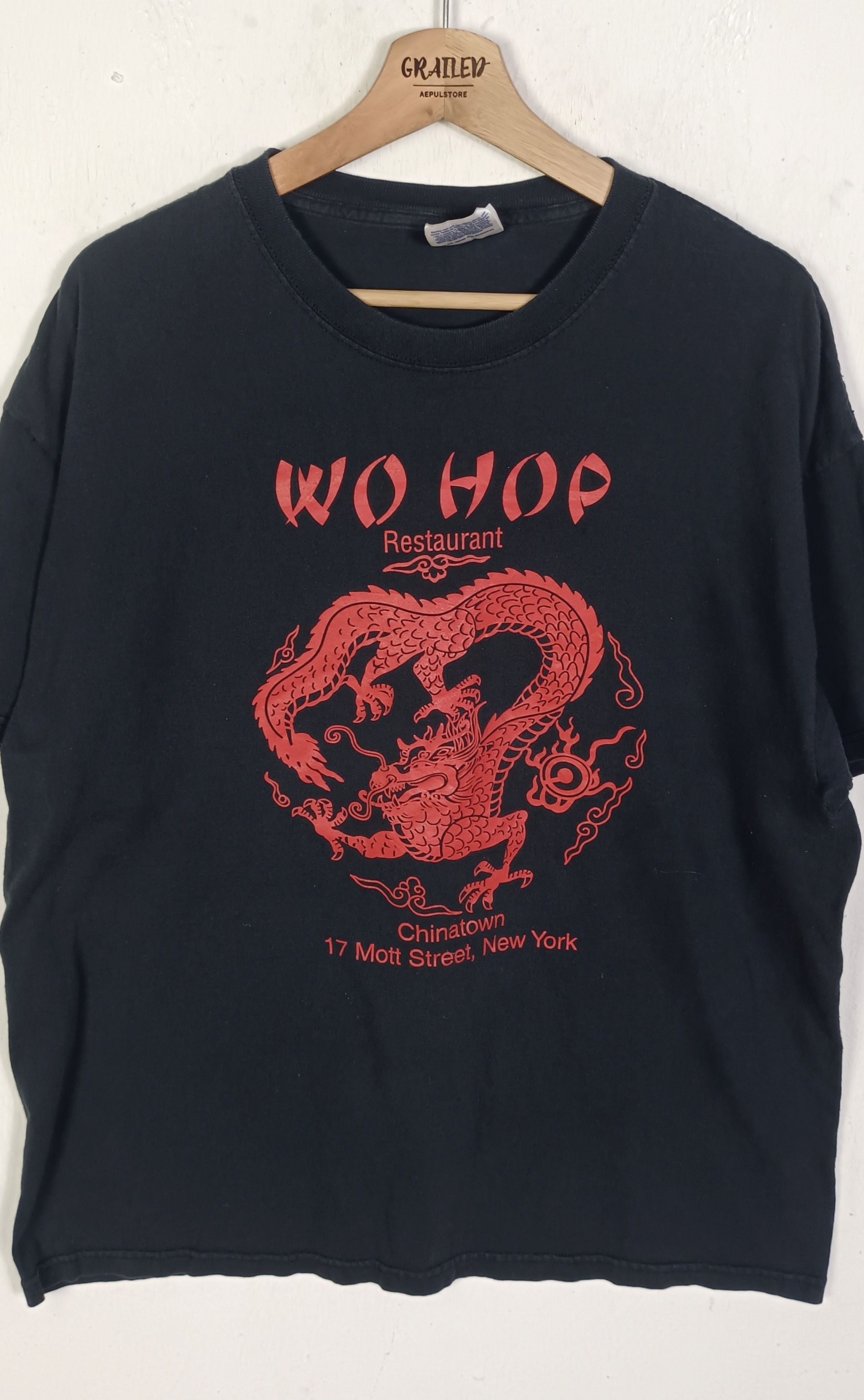 Japanese Brand × Vintage Wo Hop Souvenir Chinatown Size US L / EU 52-54 / 3 - 3 Thumbnail