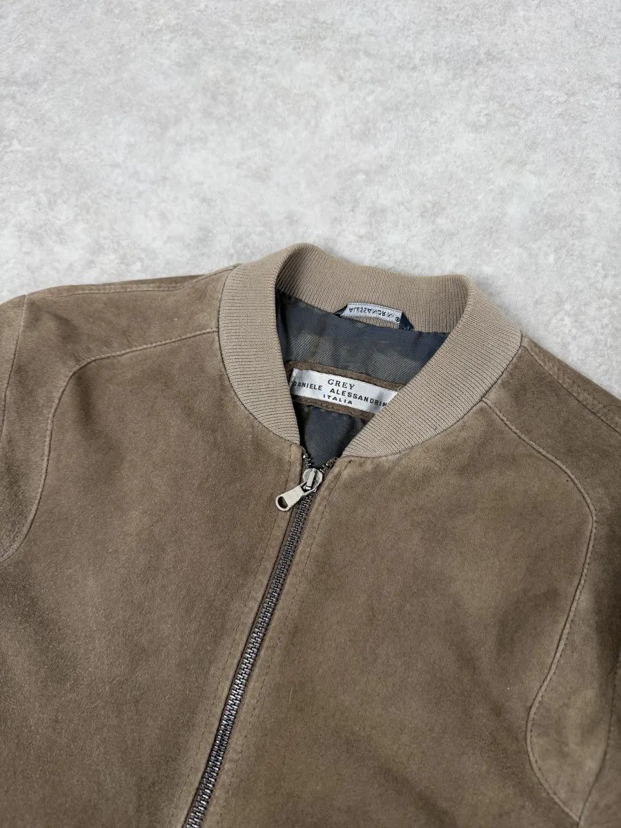 Daniele Alessandrini 2000s Daniele Alessandrini Camel Leather Bomber Jacket Size US S / EU 44-46 / 1 - 3 Thumbnail