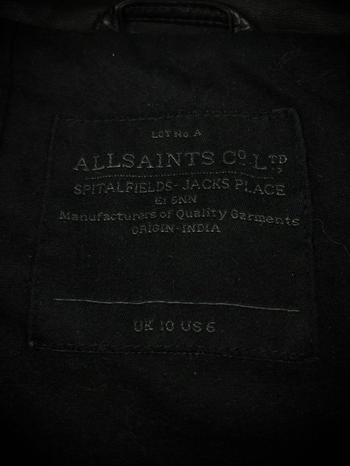 Rick Owens Style Asymmetric Archive Lambskin Leather Jacket