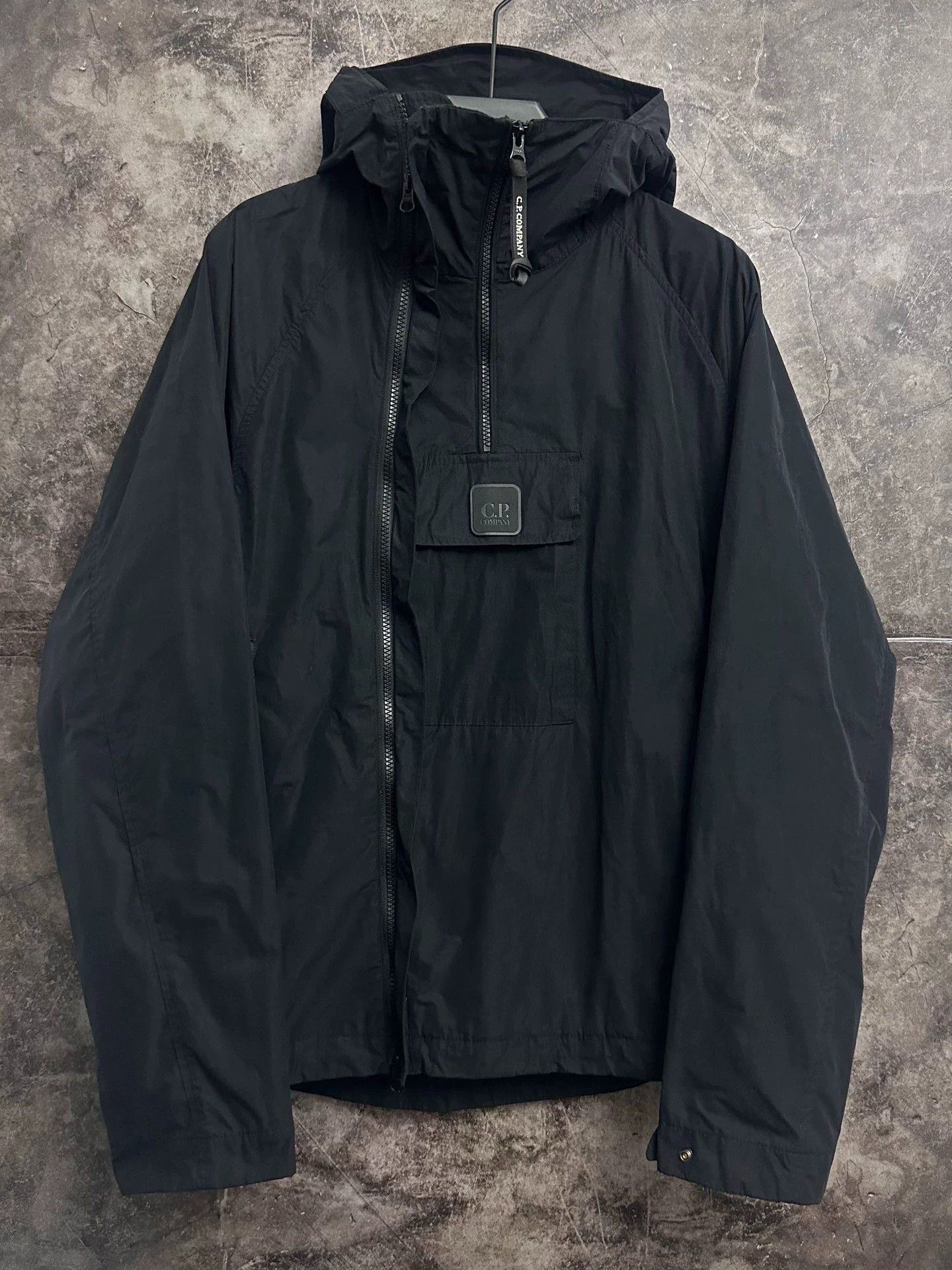 C.P. Company CP Company Fibra Nylon Double Zipper High Neck Black L Jkt Size US M / EU 48-50 / 2 - 1 Thumbnail
