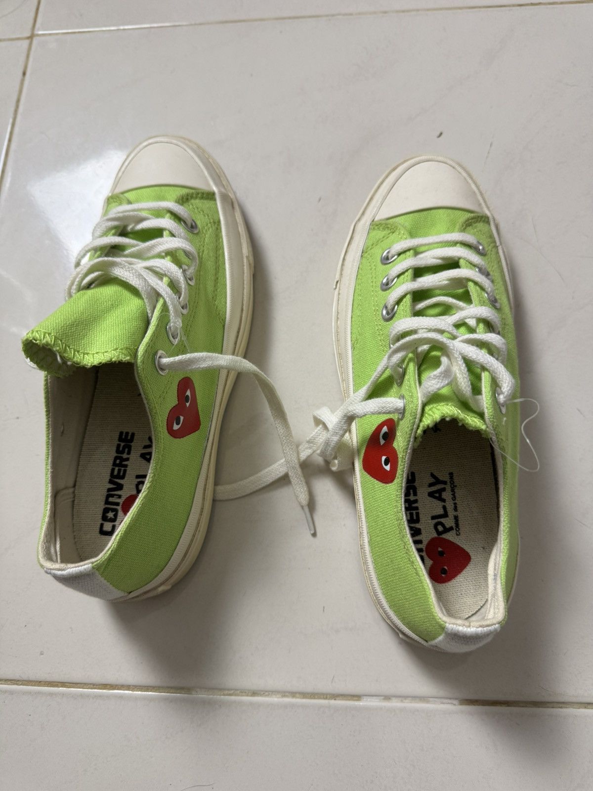 Comme des Garcons Comme des Garçons PLAY x Converse Chuck Taylor All-Star Size US 6 / EU 39 - 8 Thumbnail
