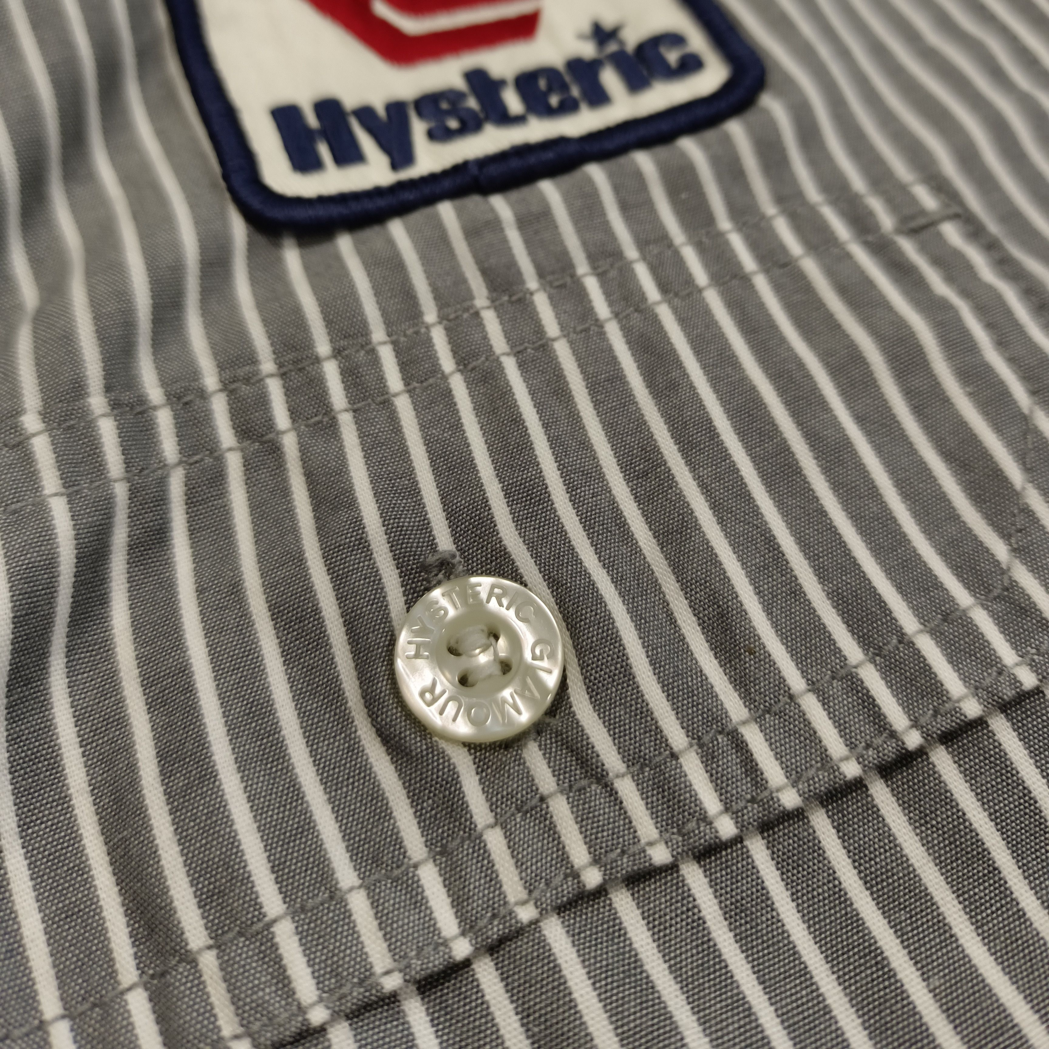 Hysteric Glamour × Japanese Brand × Vintage 90's Hysteric Glamour Mechanic Zip-Up - L Size US XS / EU 42 / 0 - 4 Thumbnail