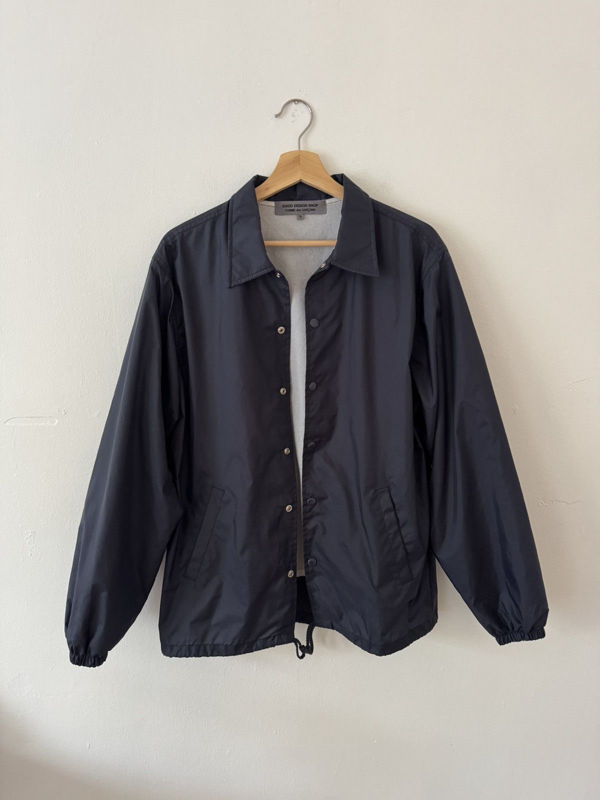 Comme des Garcons Comme Des Garcons navy windbreaker jacket Size US S / EU 44-46 / 1 - 2 Thumbnail