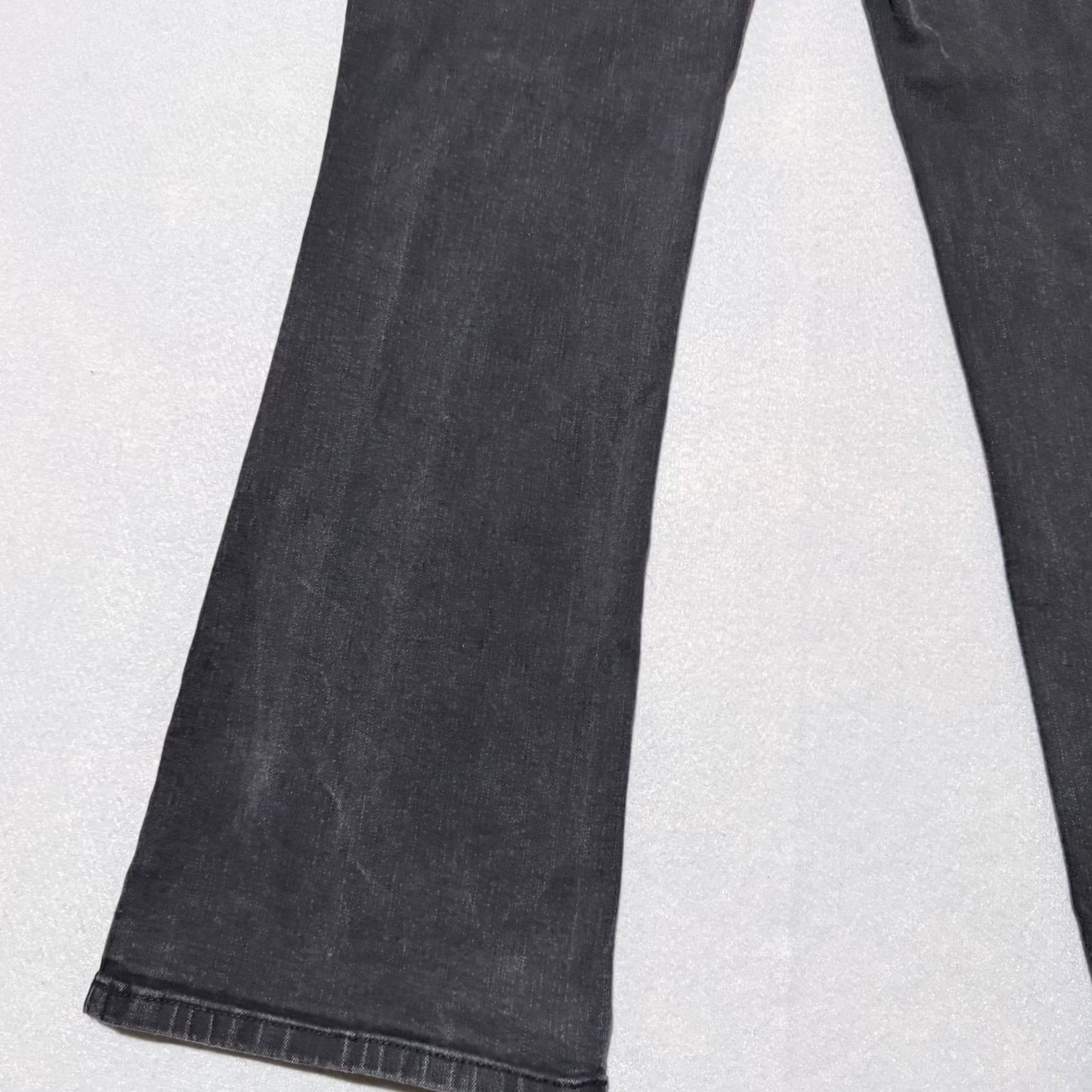 Jessica Simpson Jessica Simpson Denim Jeans Black Medium-Wash Zip-Fly Straight-Leg - 10 Women Jeans Size 32" / US 10 / IT 46 - 7 Thumbnail