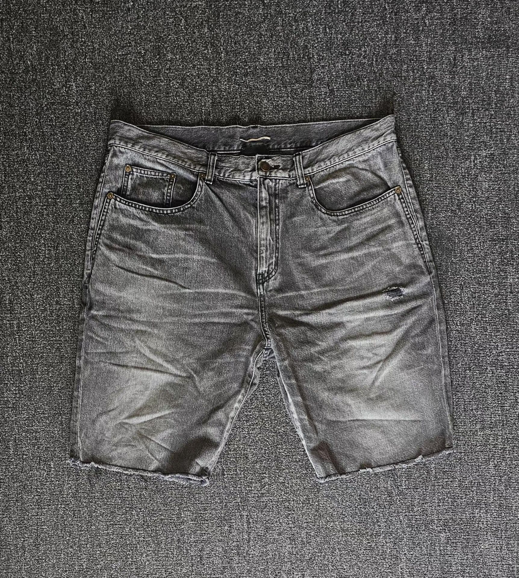 Saint Laurent Paris Saint Laurent denim shorts. Size US 38 / EU 54 - 1 Thumbnail