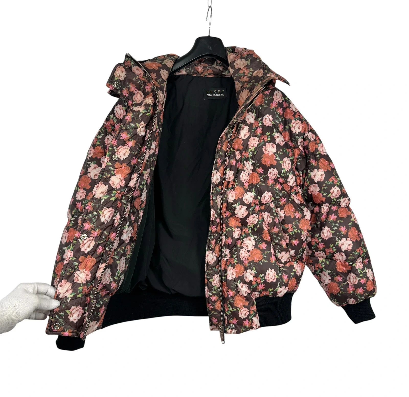 The Kooples The Kooples Down Puffer Jacket Full Printed Floral size 1 Size S / US 4 / IT 40 - 13 Thumbnail