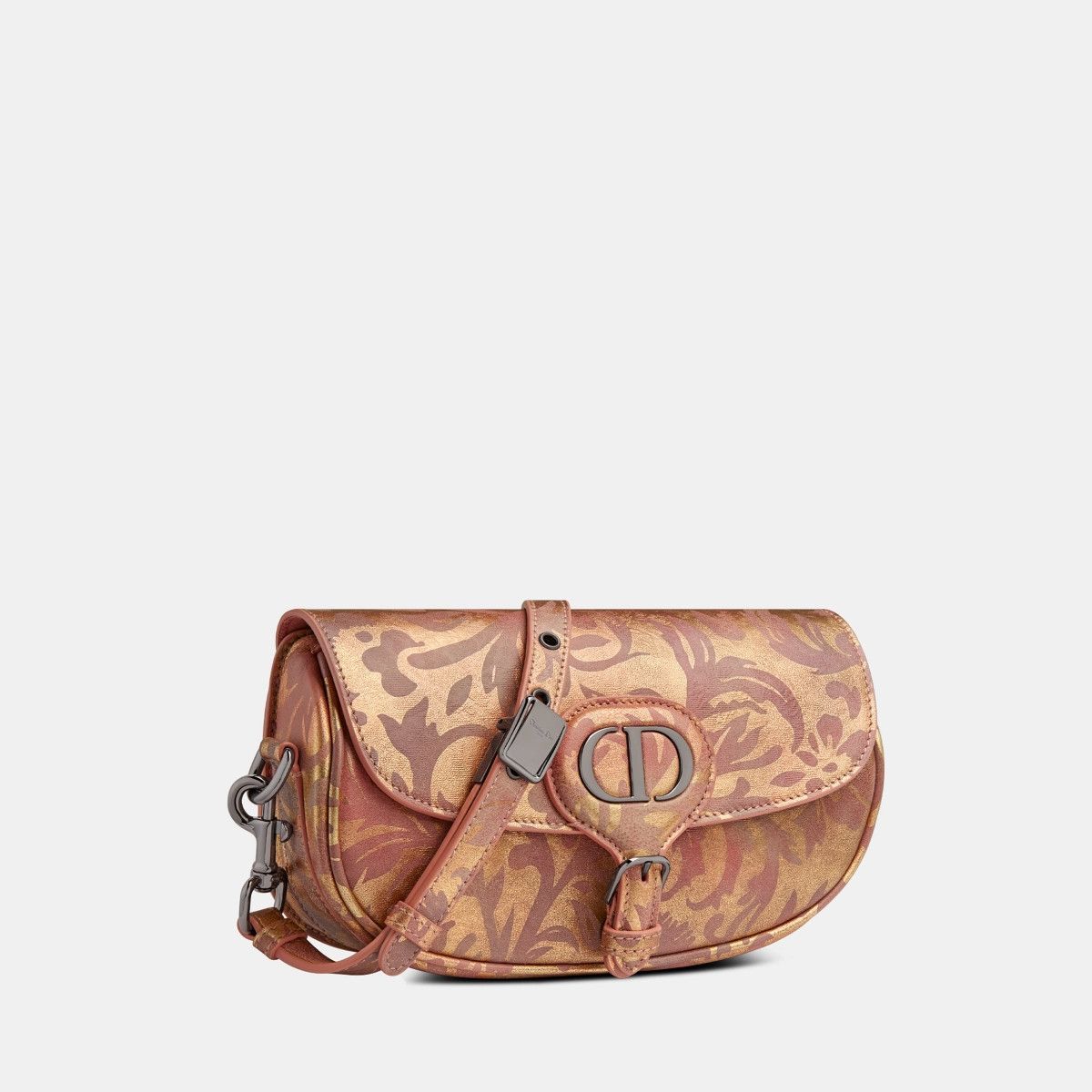 Dior o1bcso1str1124 Size: OS / East-West Bag in Metallic Pink Size ONE SIZE - 1 Thumbnail