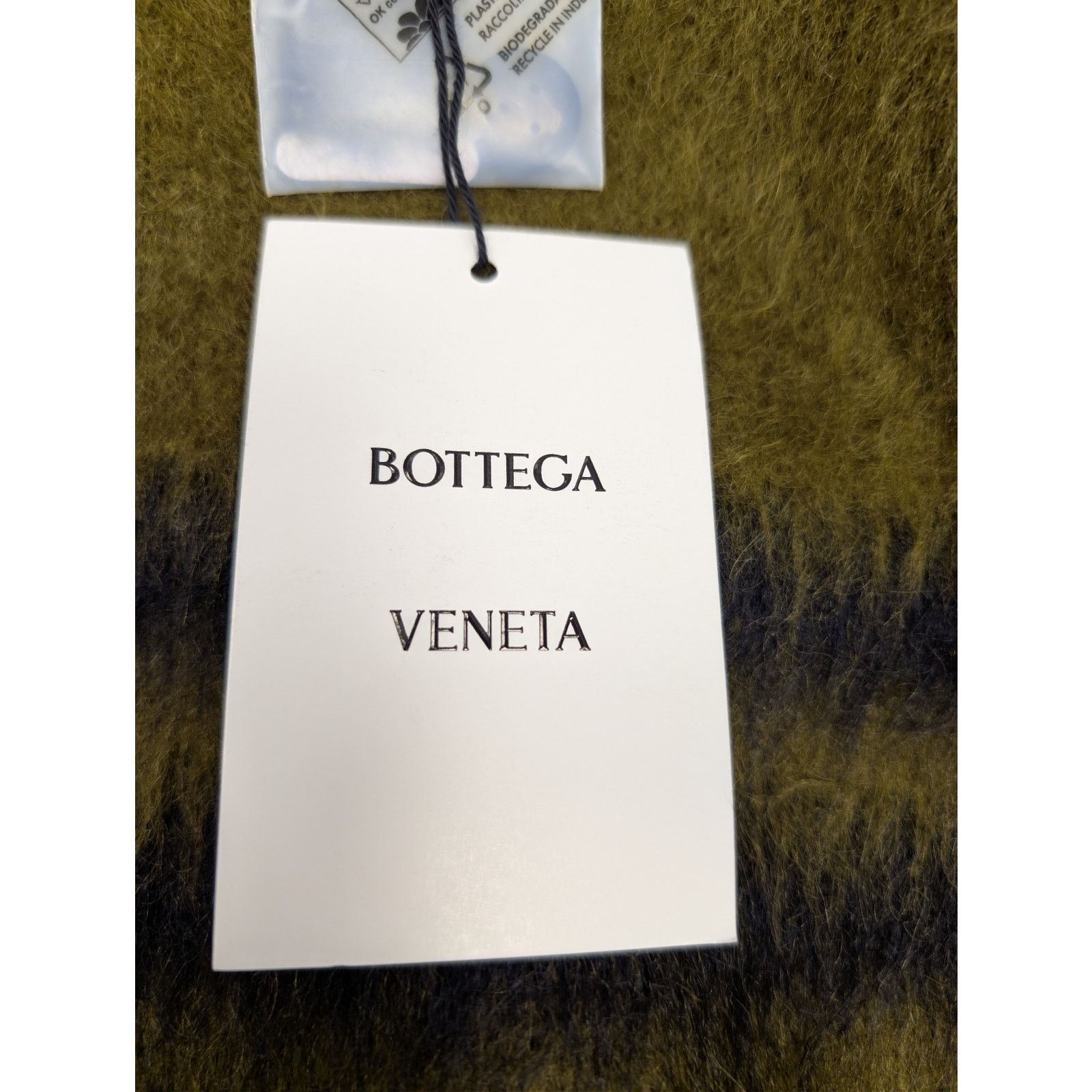 Bottega Veneta o1rshd1 HW Graphic Mohair Knitwear Sweater Gingersnap/navy Size US M / EU 48-50 / 2 - 22 Thumbnail