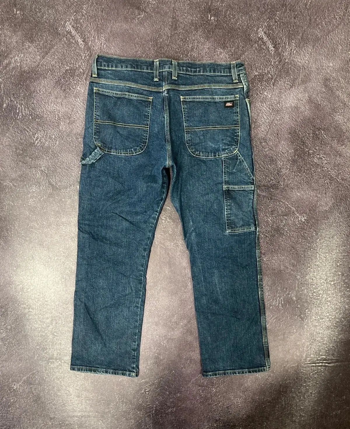Dickies × Vintage Vintage Dickies Y2K Work Blue Hype Baggy Denim Jeans Size US 36 / EU 52 - 1 Thumbnail