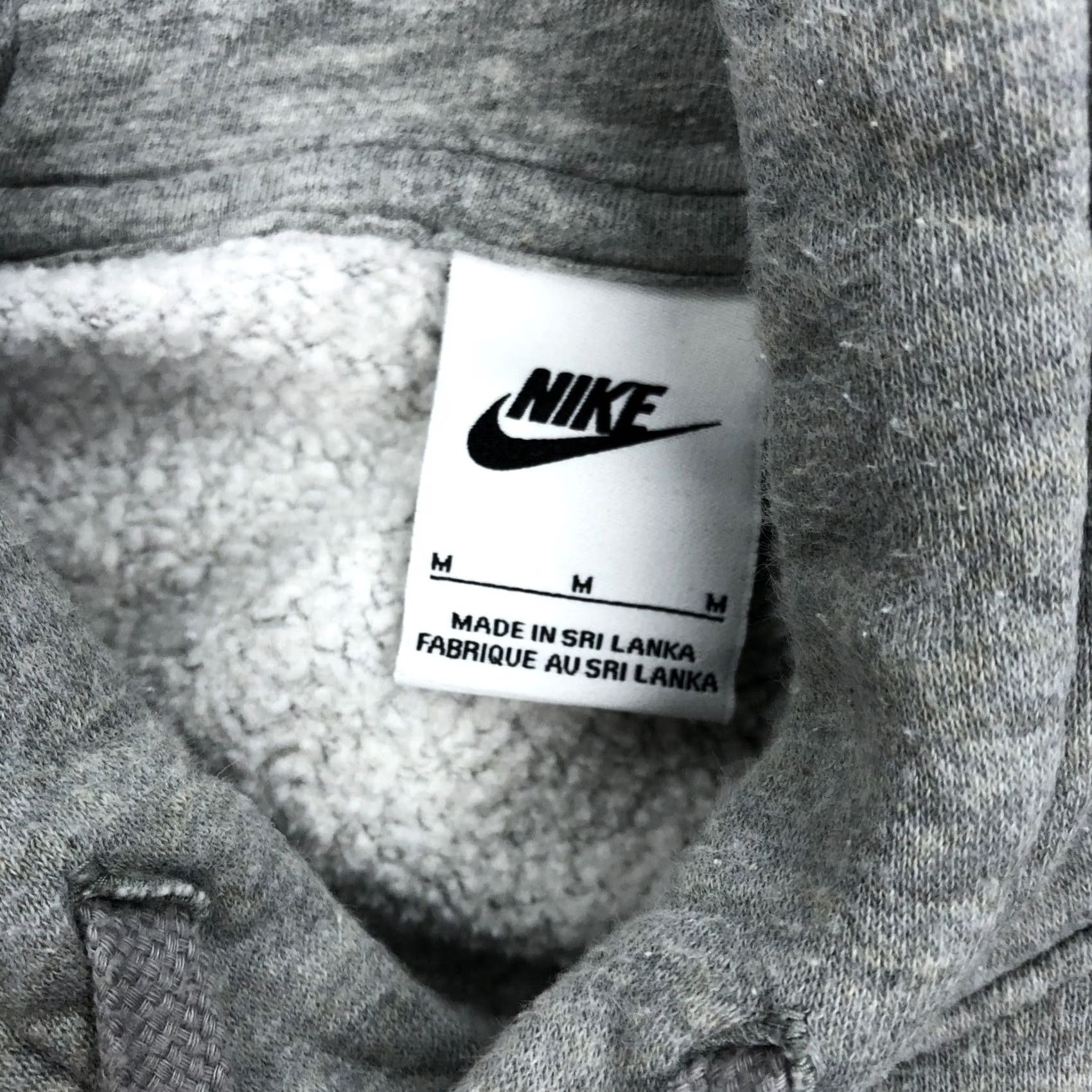 Nike Nike Men Gray Club Fleece Pullover Hoodie Sweatshirt NSW Logo Size M Mens Size US M / EU 48-50 / 2 - 6 Thumbnail