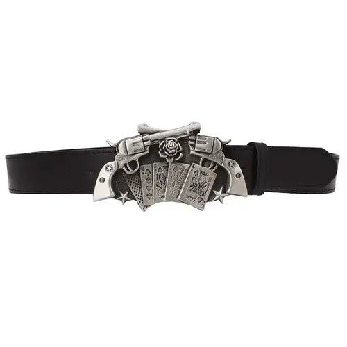 Cowboy Equipment Belts 115cm Cowboy Belt Size ONE SIZE - 2 Thumbnail