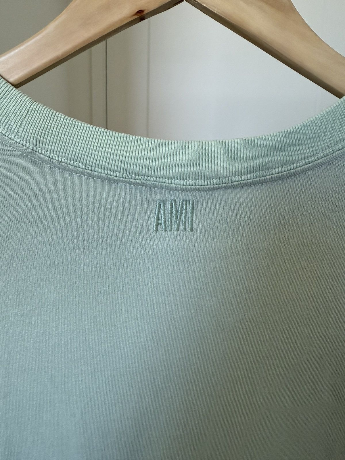 AMI AMI de Coeur Tone-on-Tone T-Shirt Size US M / EU 48-50 / 2 - 4 Thumbnail