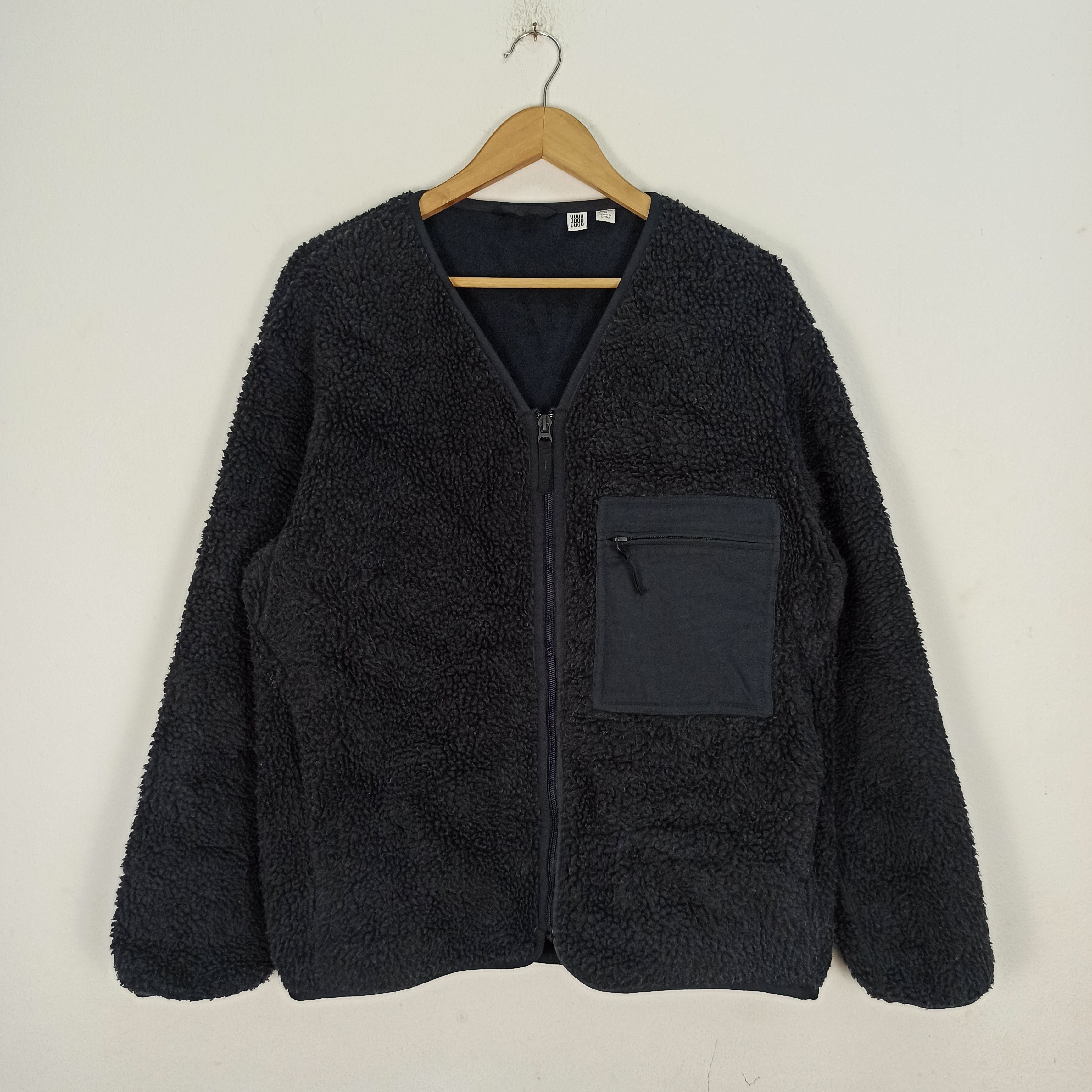 Lemaire × Uniqlo Uniqlo UUU Sherpa Fleece Zipper Jacket Size US M / EU 48-50 / 2 - 1 Thumbnail